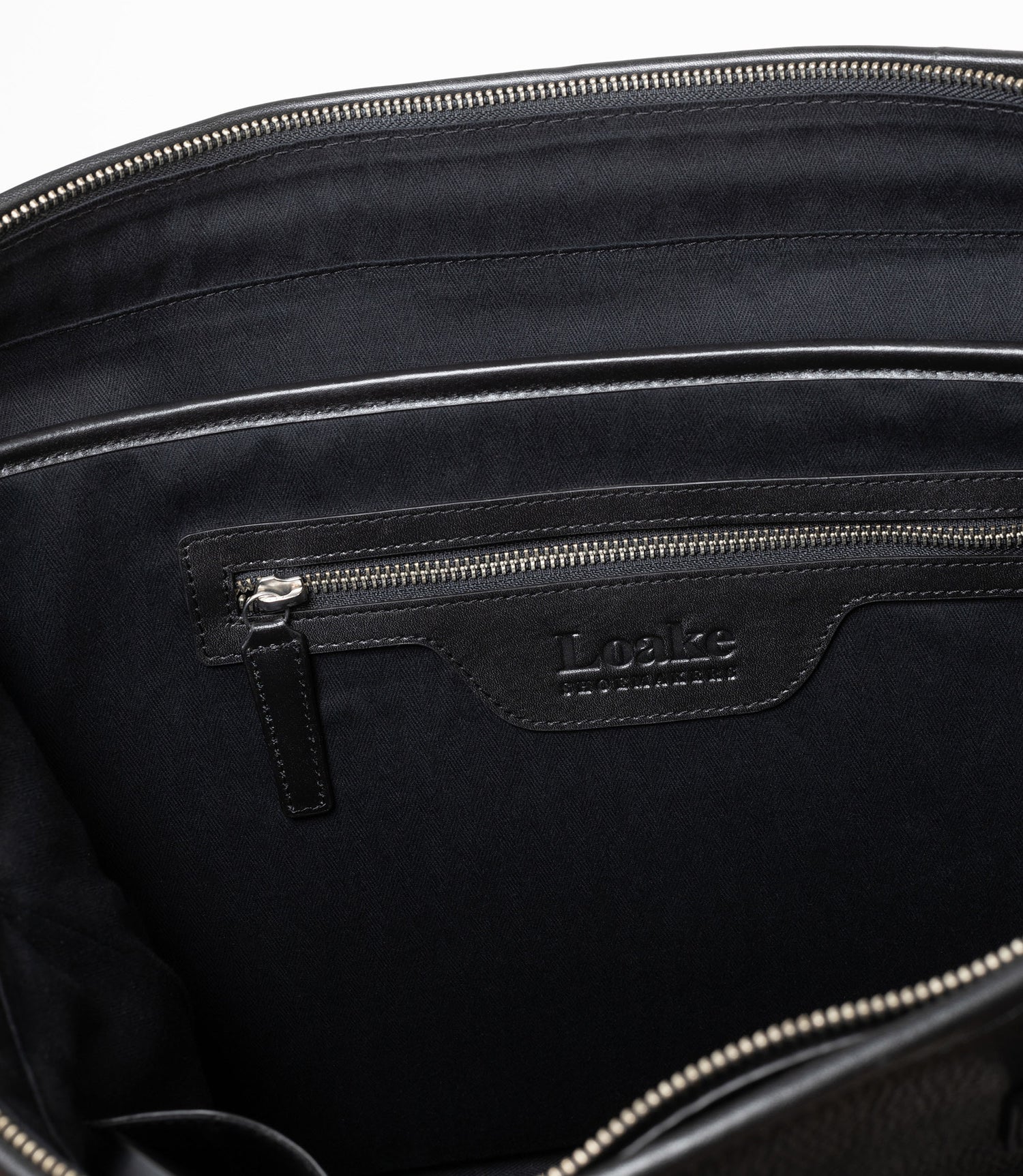 Tote Bag Black Grain (10095789343050)