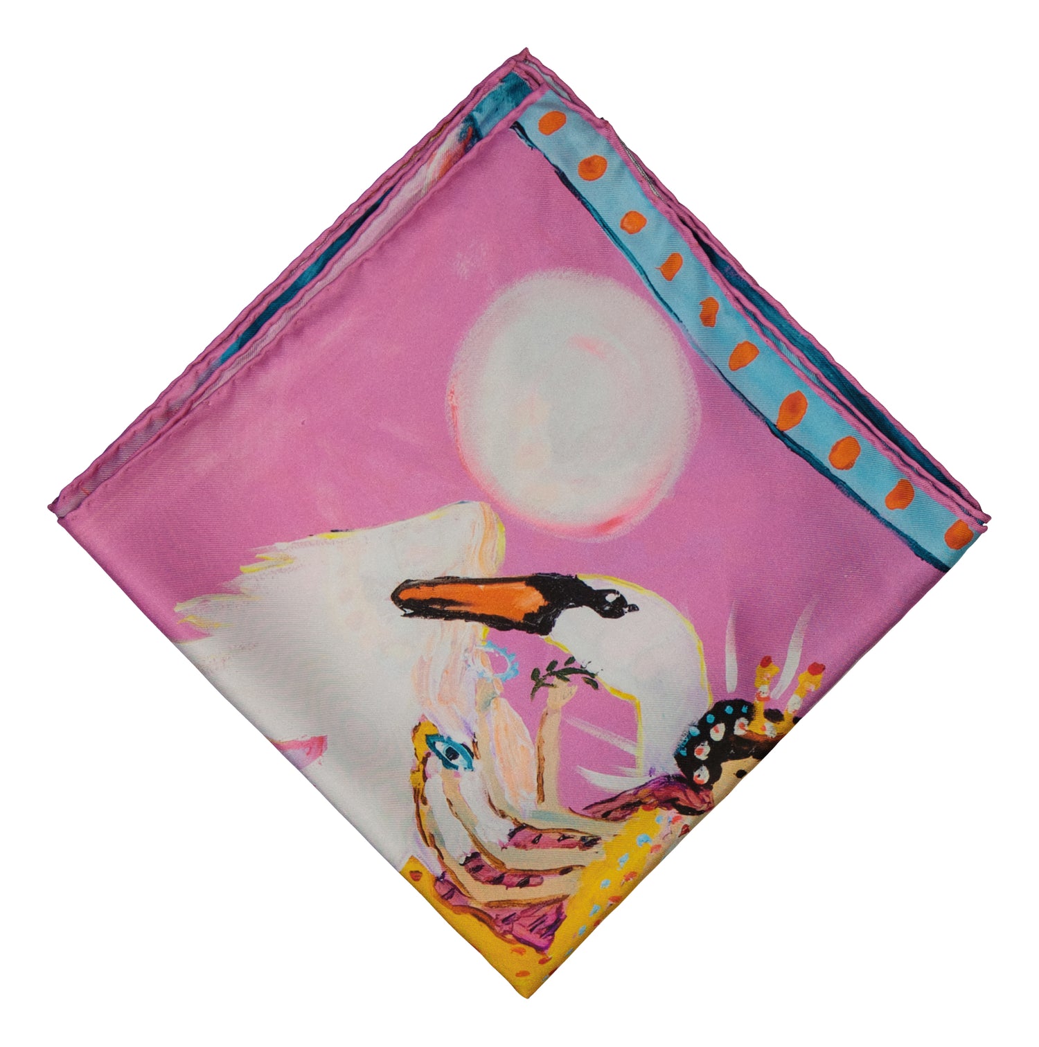 Turo X Manuela Bosco silk scarf Spirit (7614310875358)