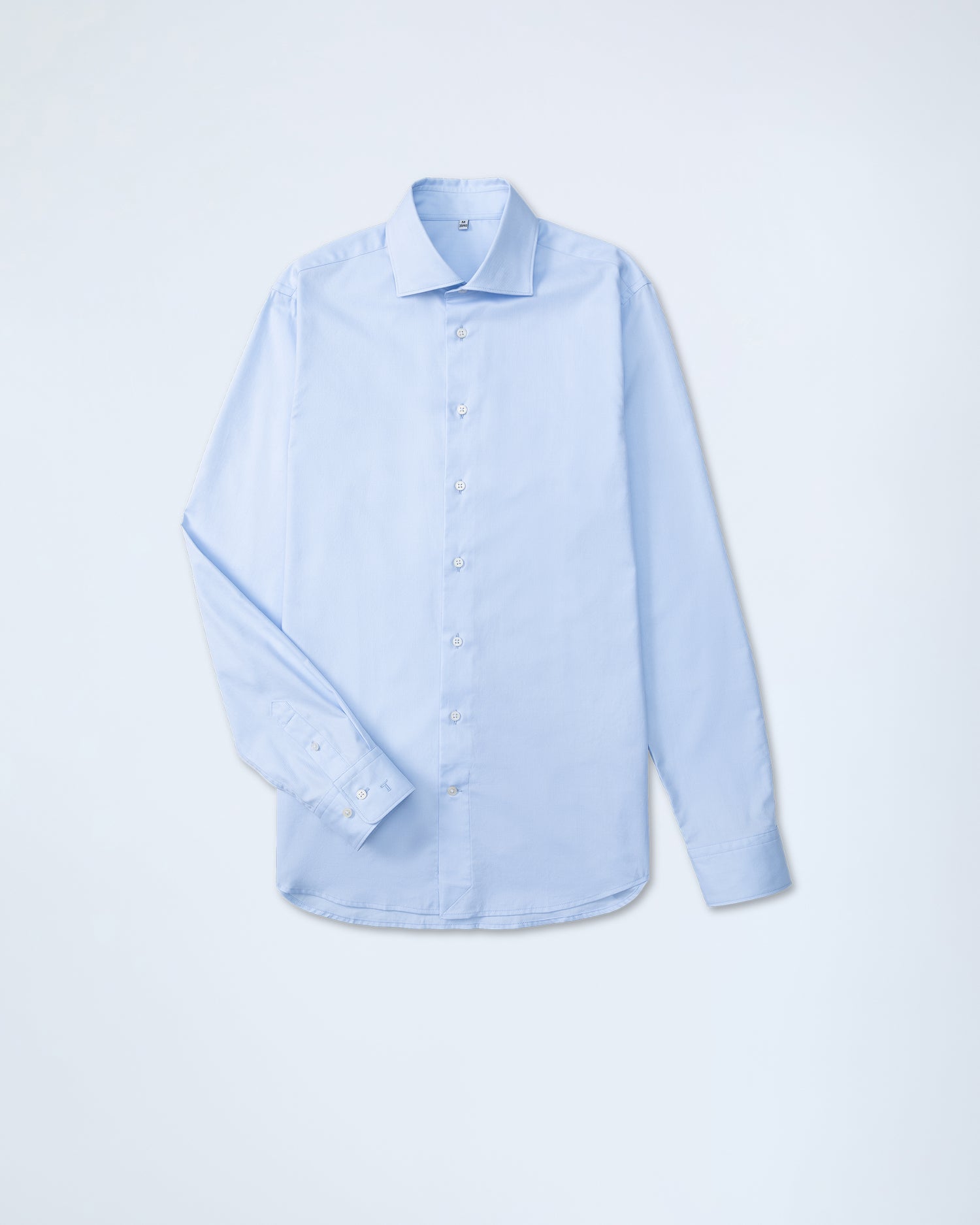 Blue Shirt in Albini Cotton (10271880118602)
