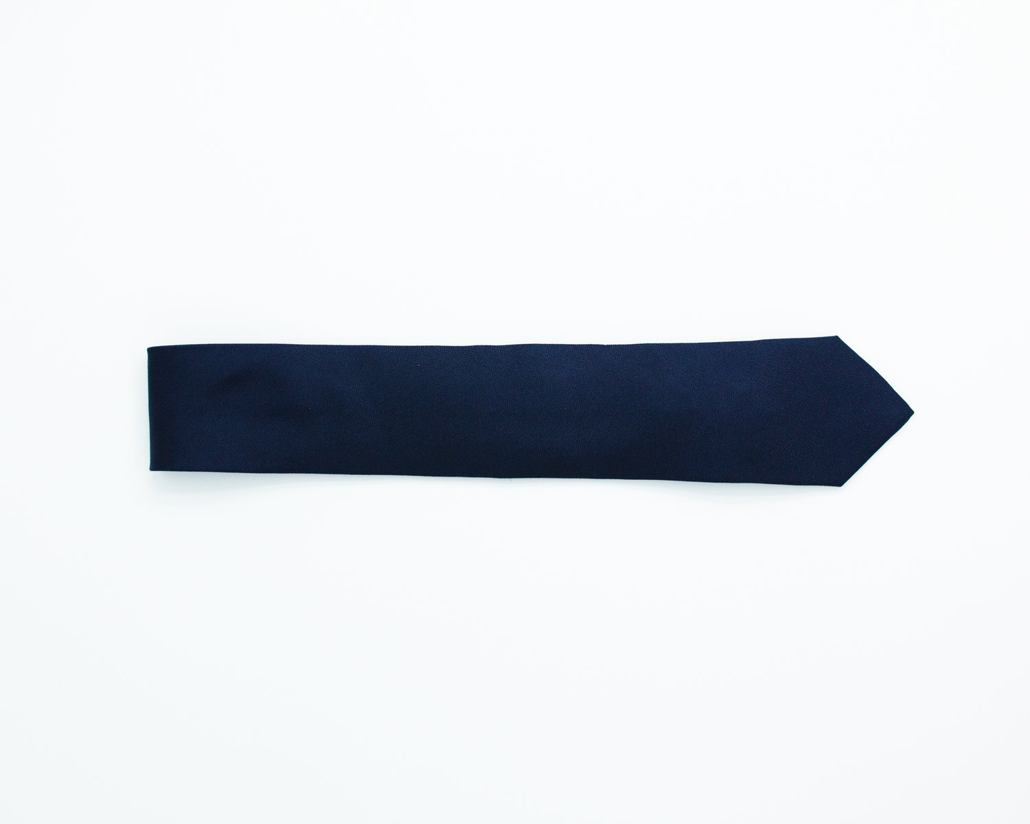 Turo Fine Grenadine Silk Tie in Navy Blue (8402356633930)
