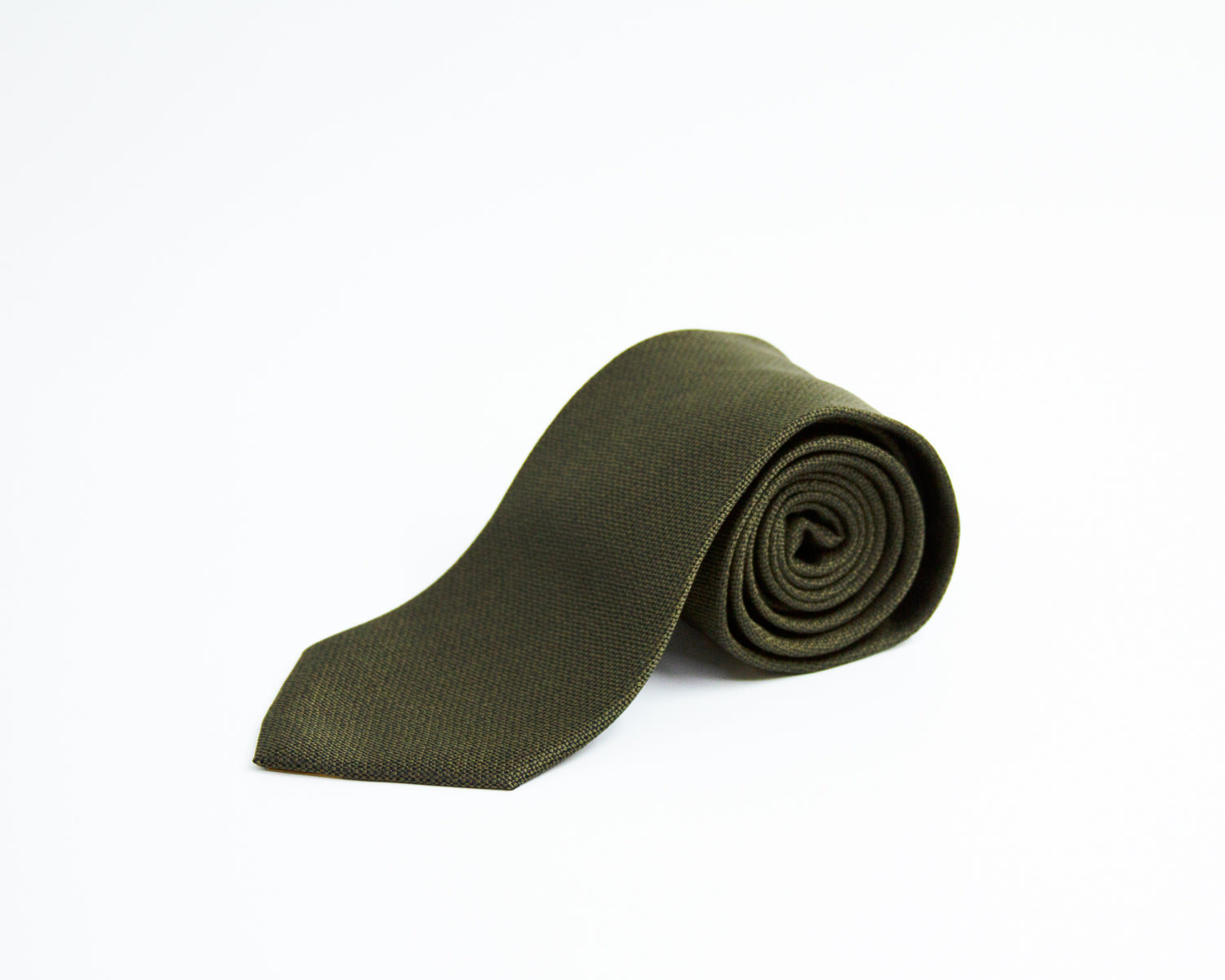 Turo Fine Grenadine Silk Tie in Green (8402358698314)