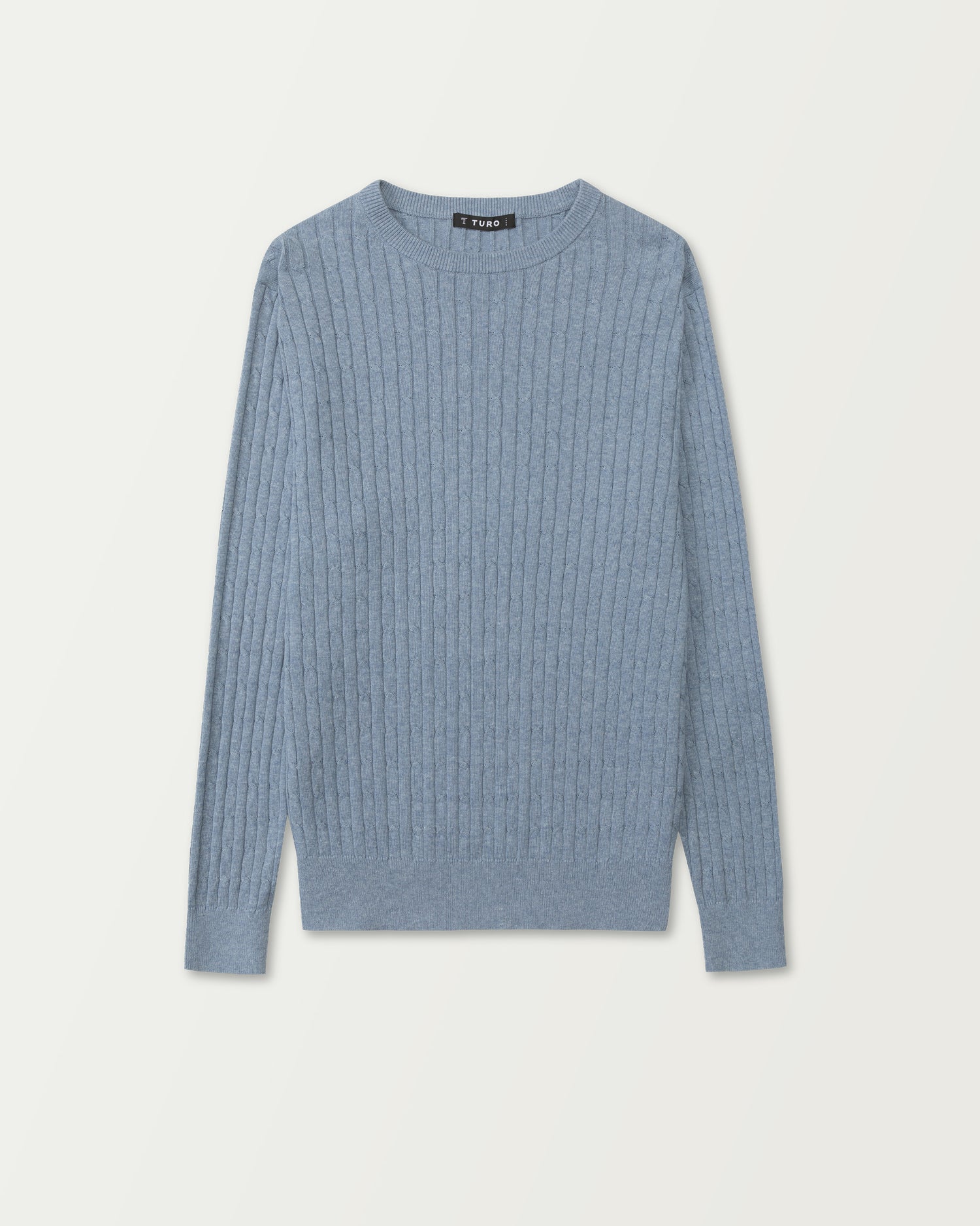 Summer Cable Knit in Blue (8624789455178)