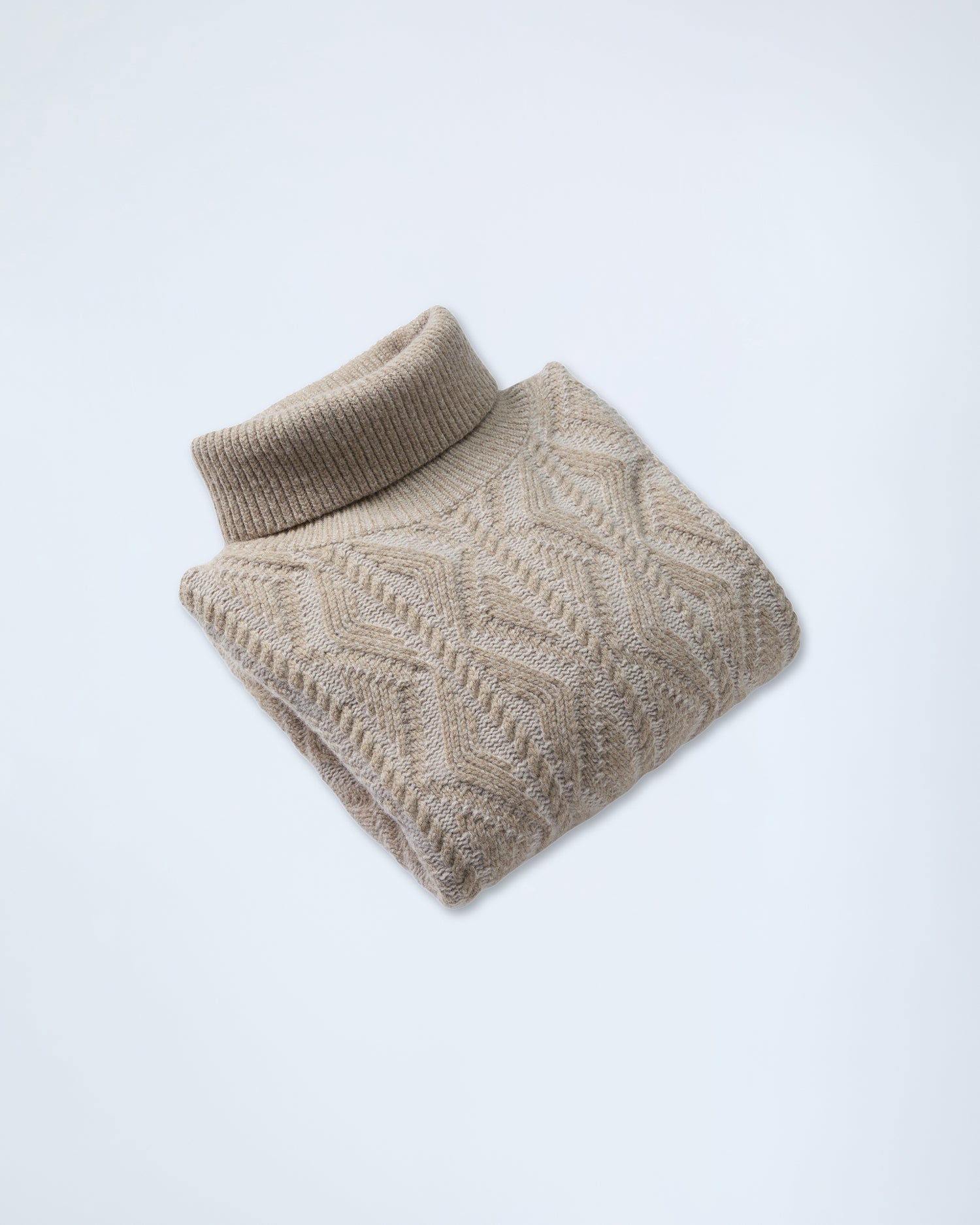 Chunky Rollneck in Beige (10281966010698)