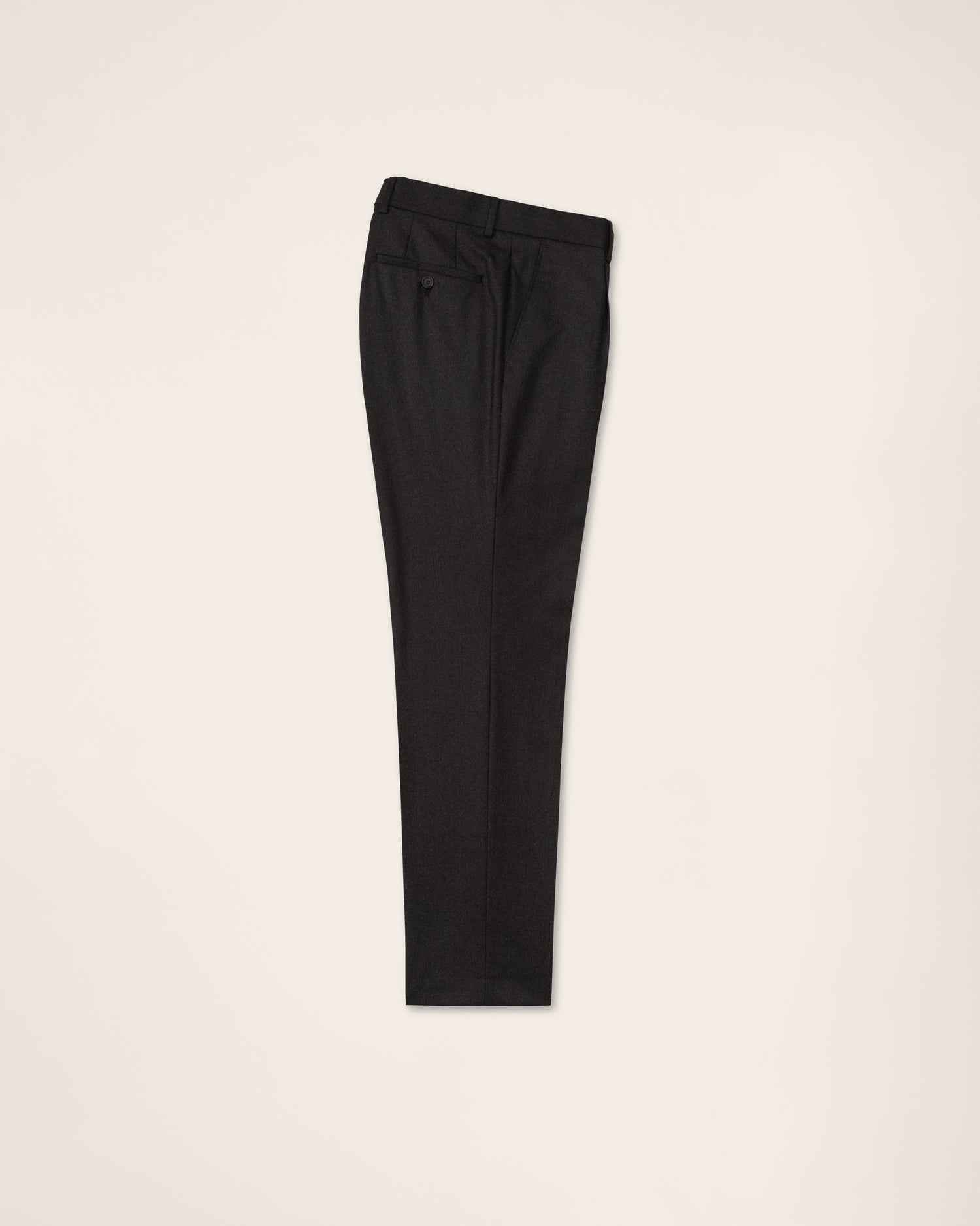 Flannel Trousers in Brown