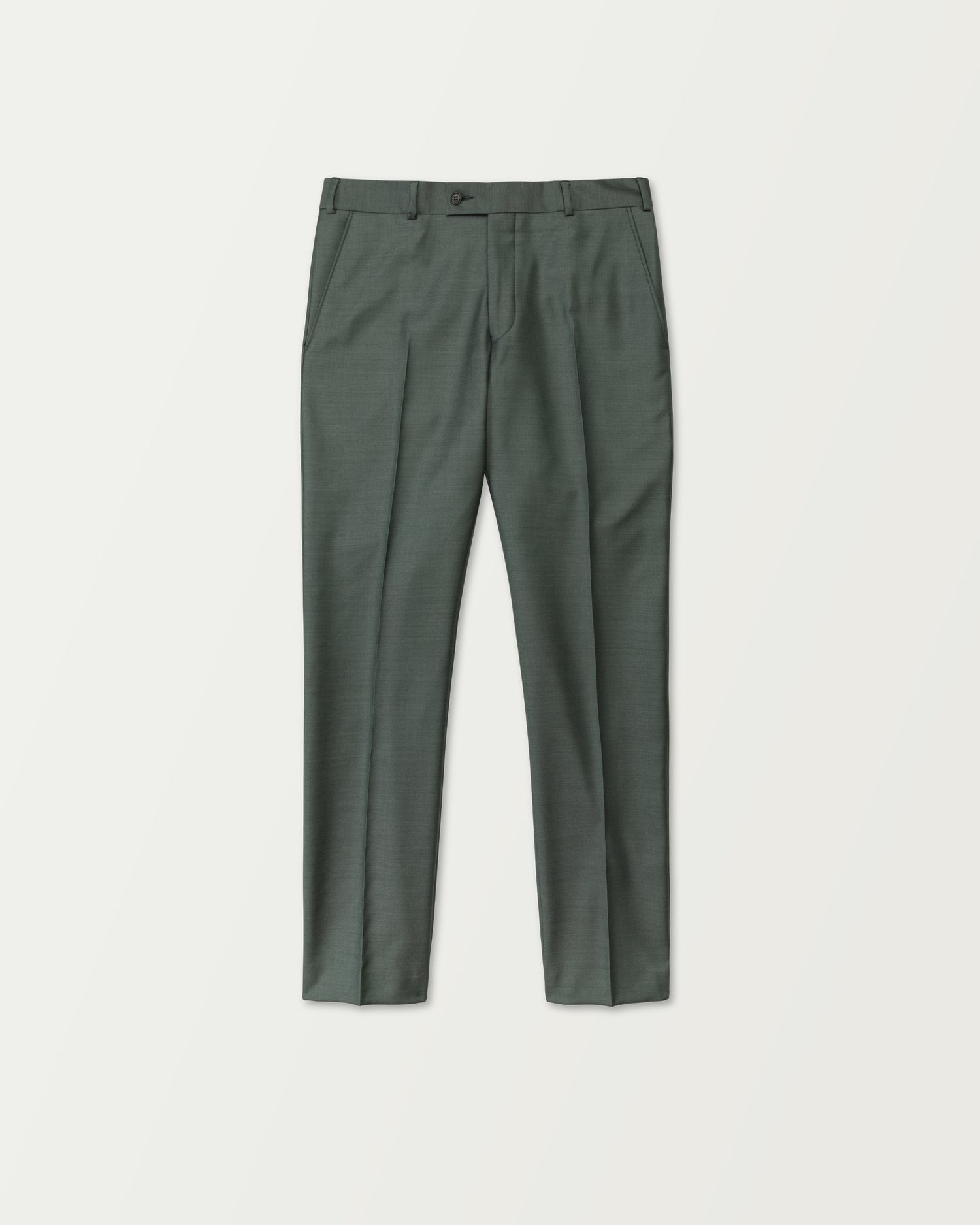 Copy of Green Premium Wool Trousers in Modern Fit (8643293937994)
