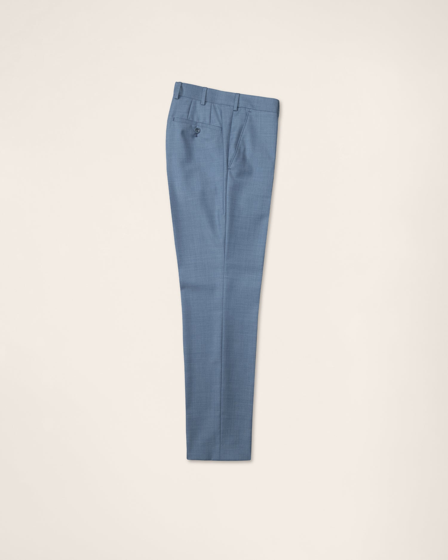 Light Blue Ceremonial Suit in Wool