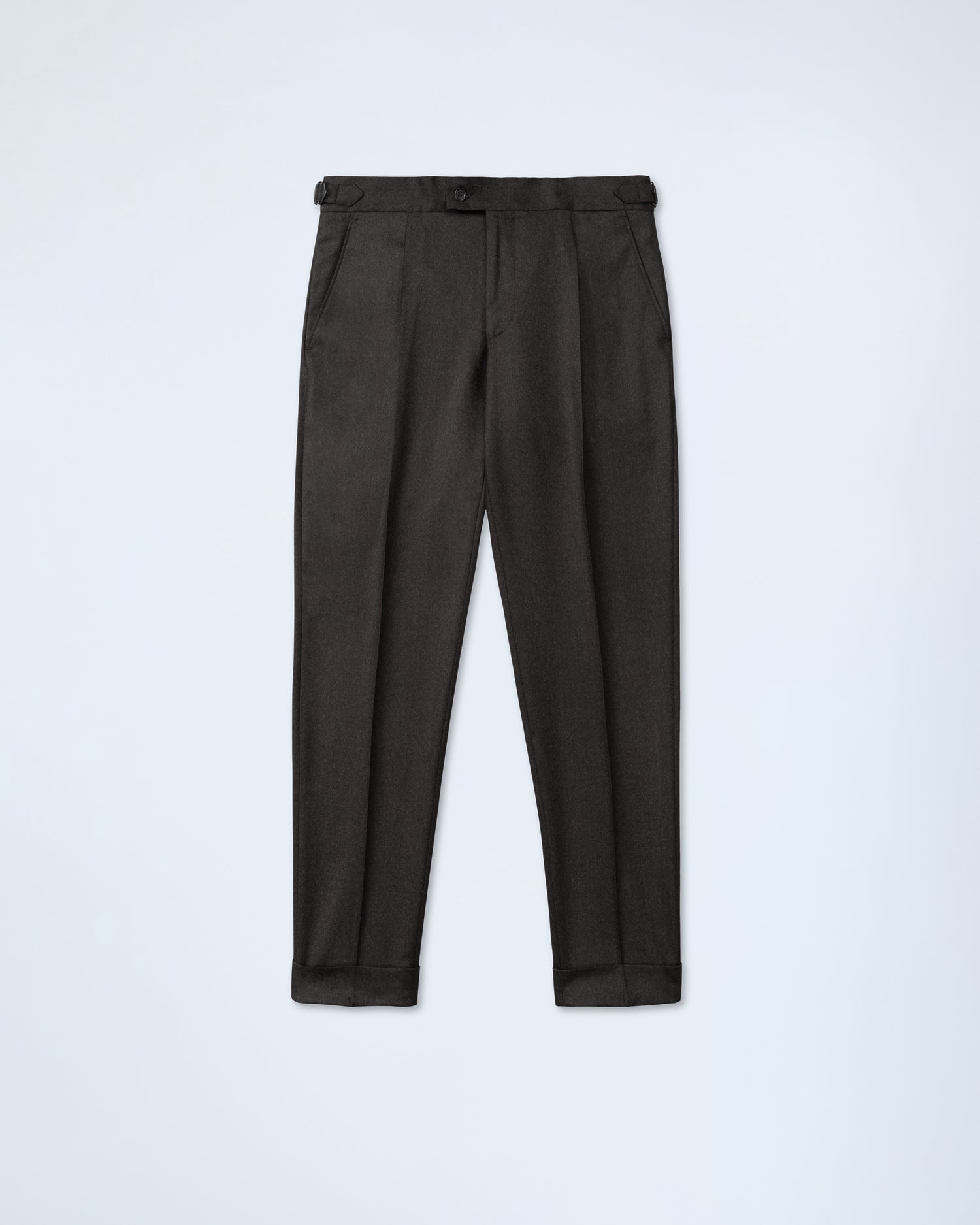 Flannel Trousers in Brown (10291674284362)