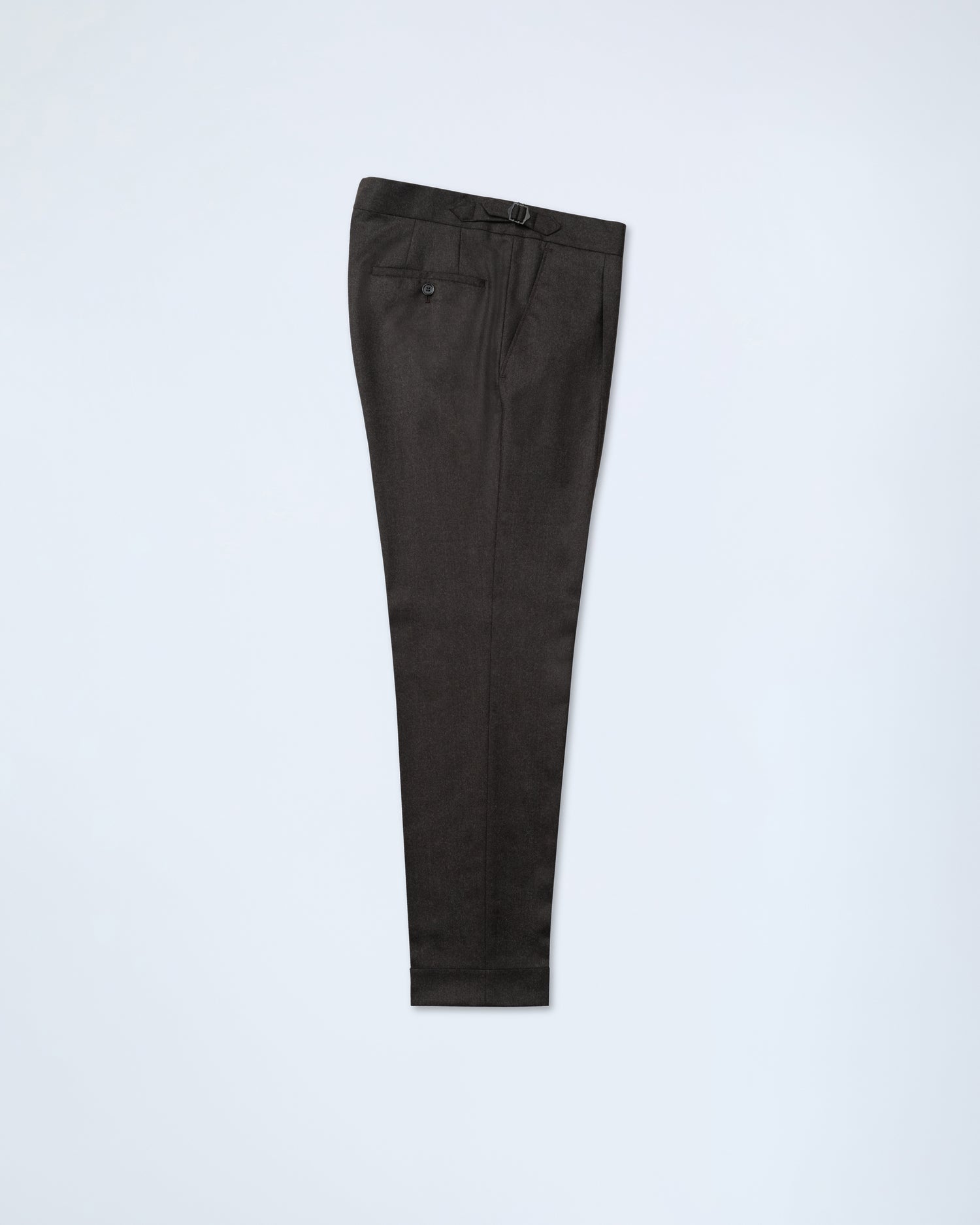 Flannel Trousers in Brown (10291674284362)