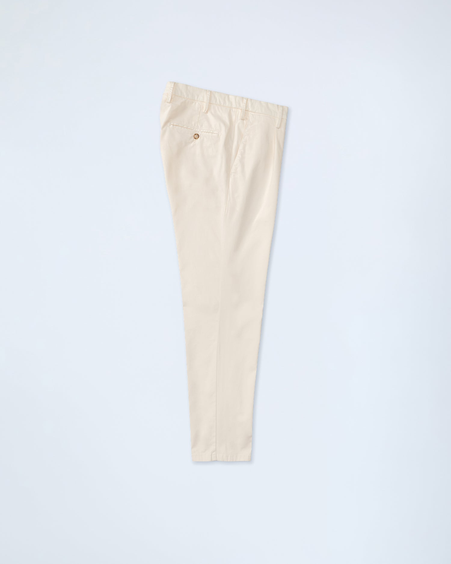 Ivory White Chino Trousers
