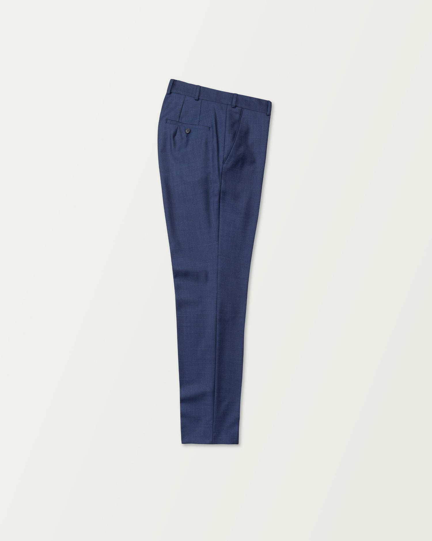 Elegant Premium Wool Trousers in Ocean Blue (8653409943882)