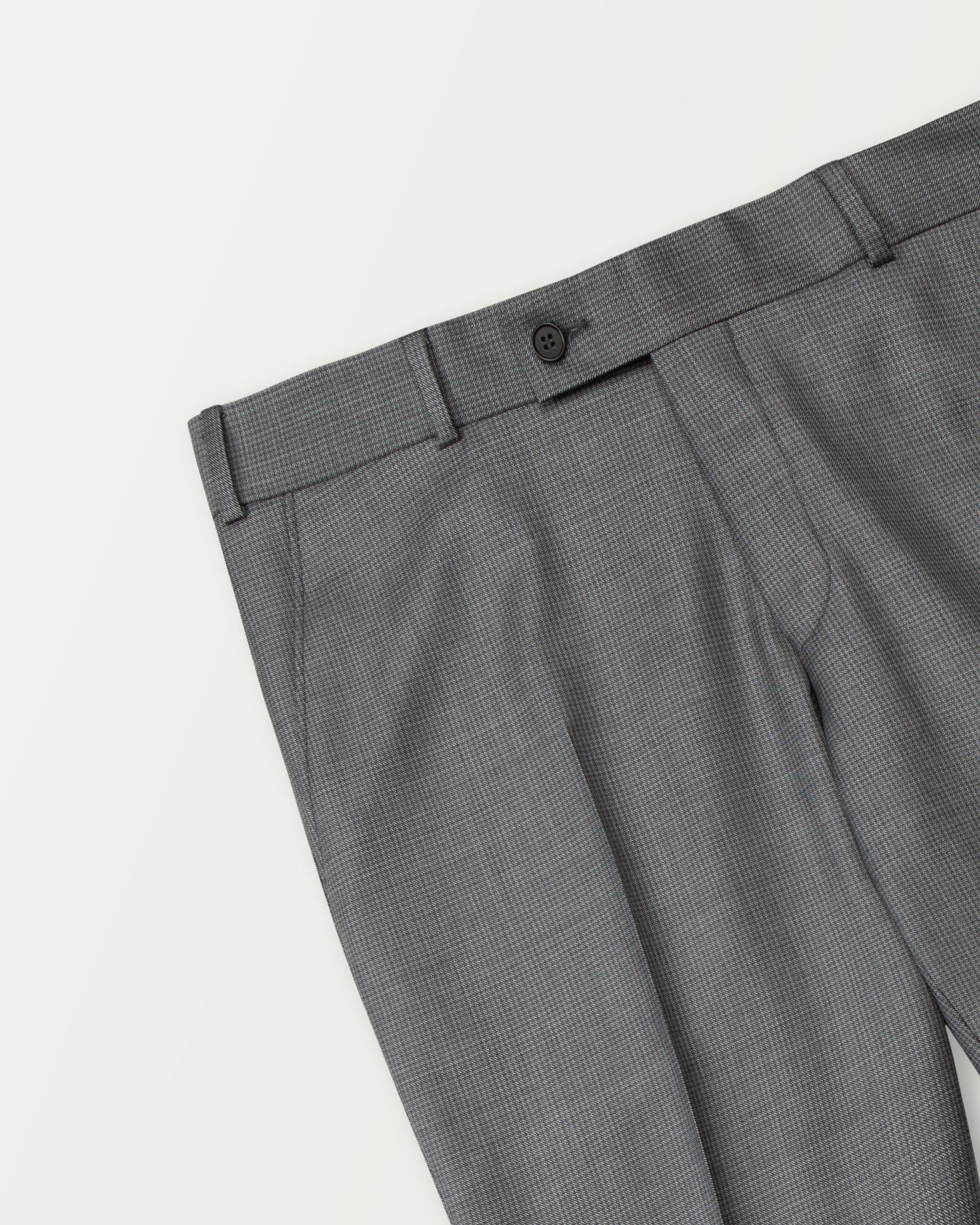 Sleek Grey Suit in Premium Super 110's Wool (8666615251274)