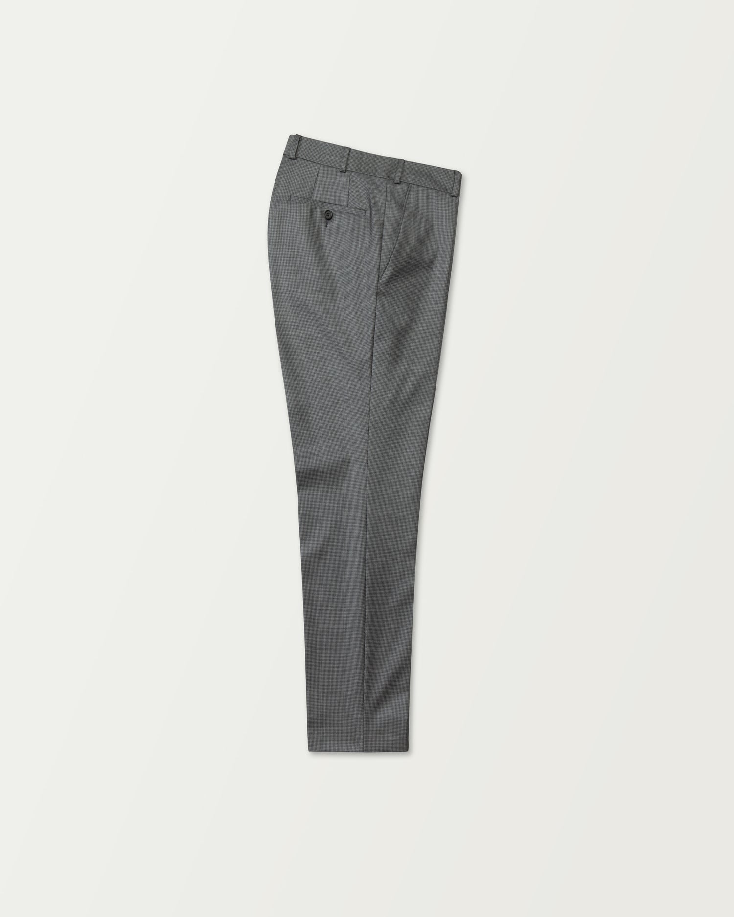 Sleek Grey Suit in Premium Super 110's Wool (8666615251274)