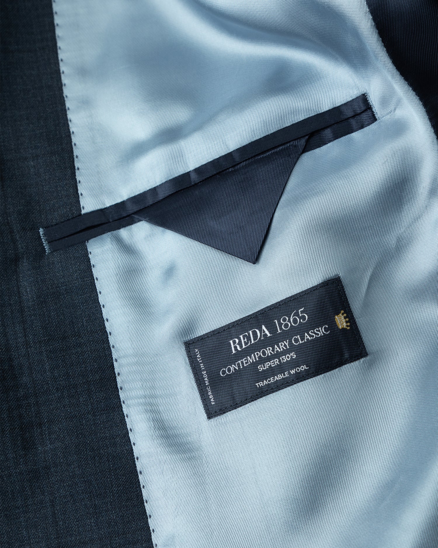 Elegant Business Suit in Reda Premium Super 130's Wool (1405062709310)
