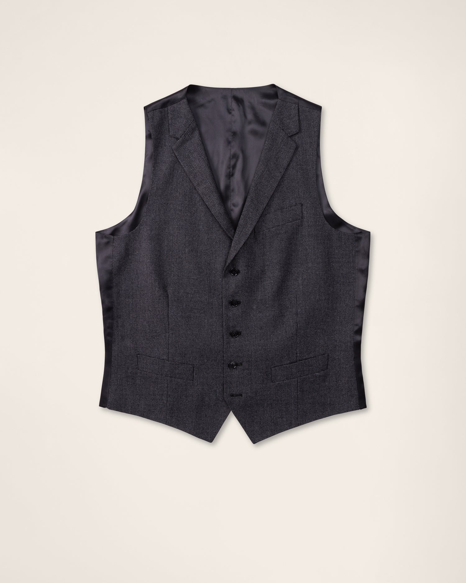 Grey Micro Check Suit