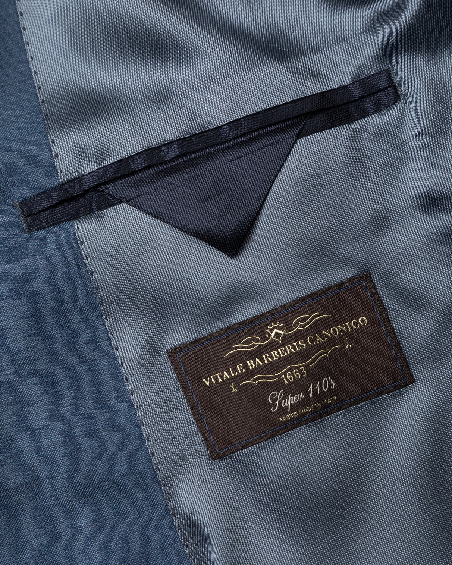 Blue Premium Wool Suit in Modern Fit (8651881677130)