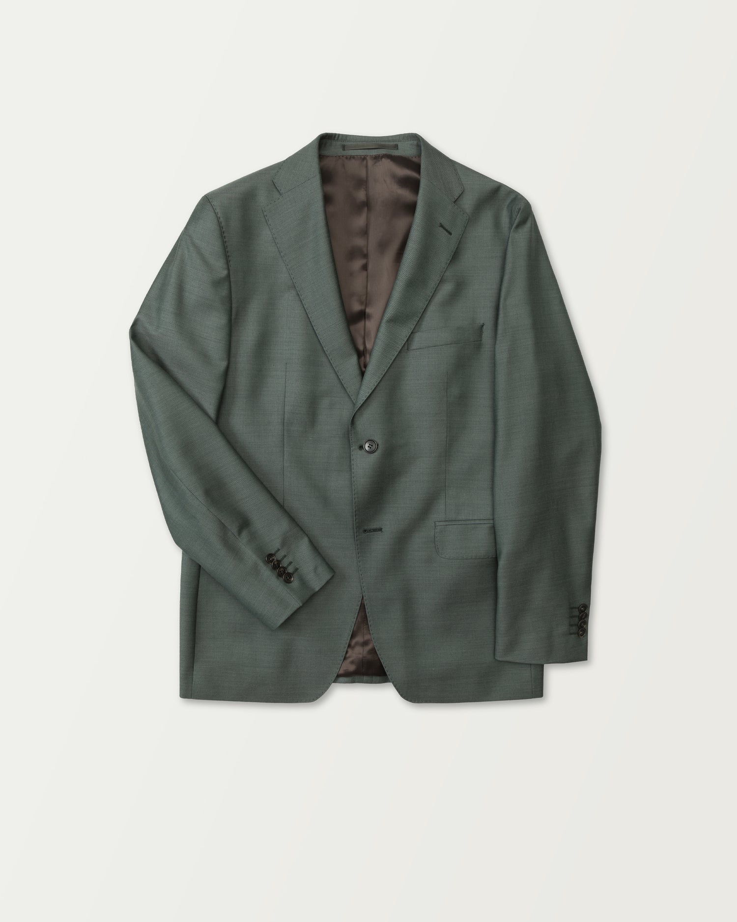 Green Premium Wool Jacket in Modern fit (8643267068234)