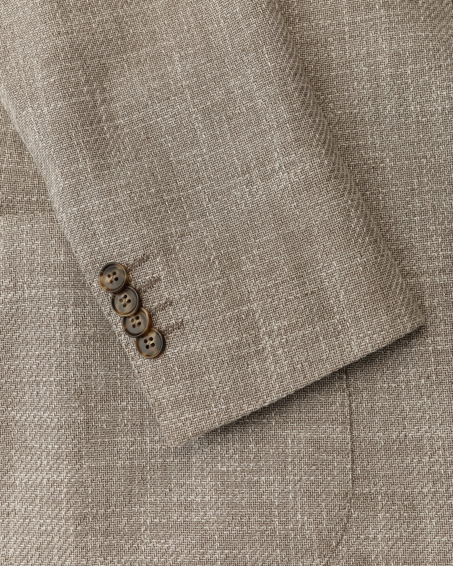 Light Brown Linen Jacket in Cotton (8624965255498)
