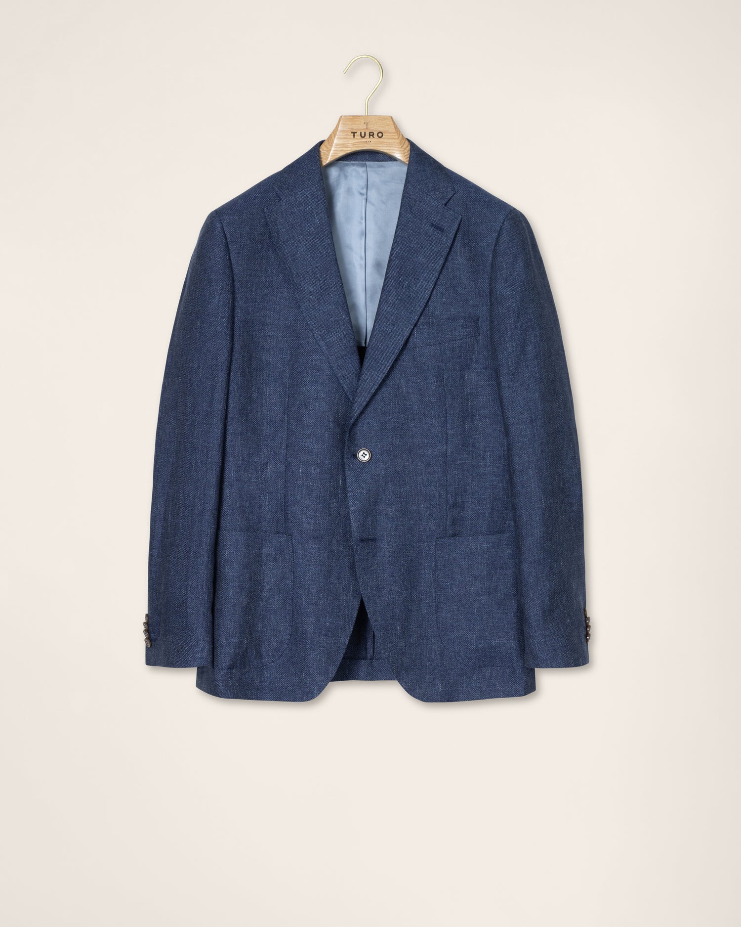 Linen Blazer in Blue