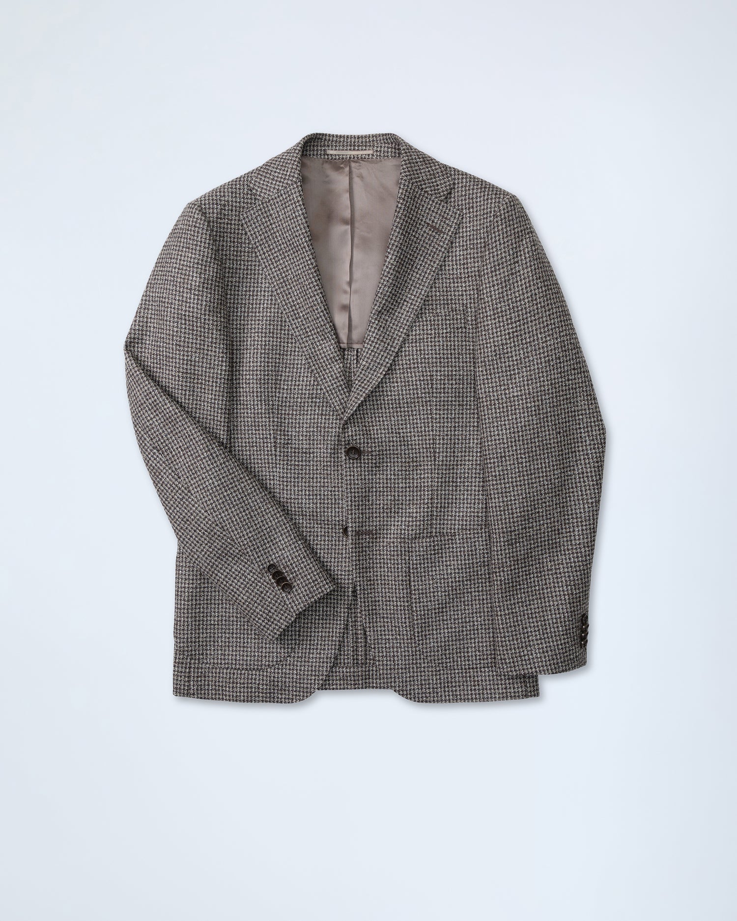 Houndstooth Blazer in Brown (10287630352714)