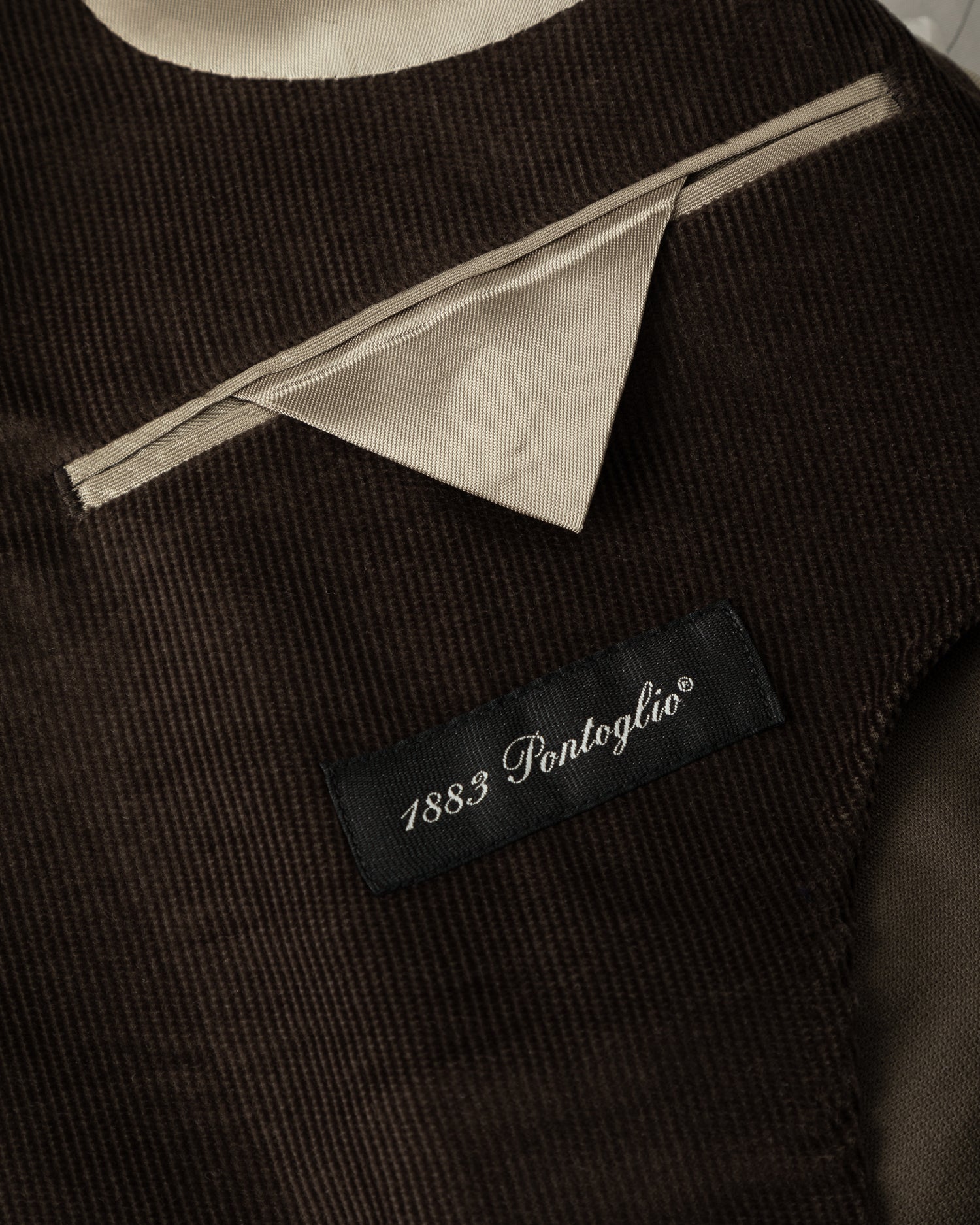 Brown Corduroy Suit in Slim fit (8456822063434)