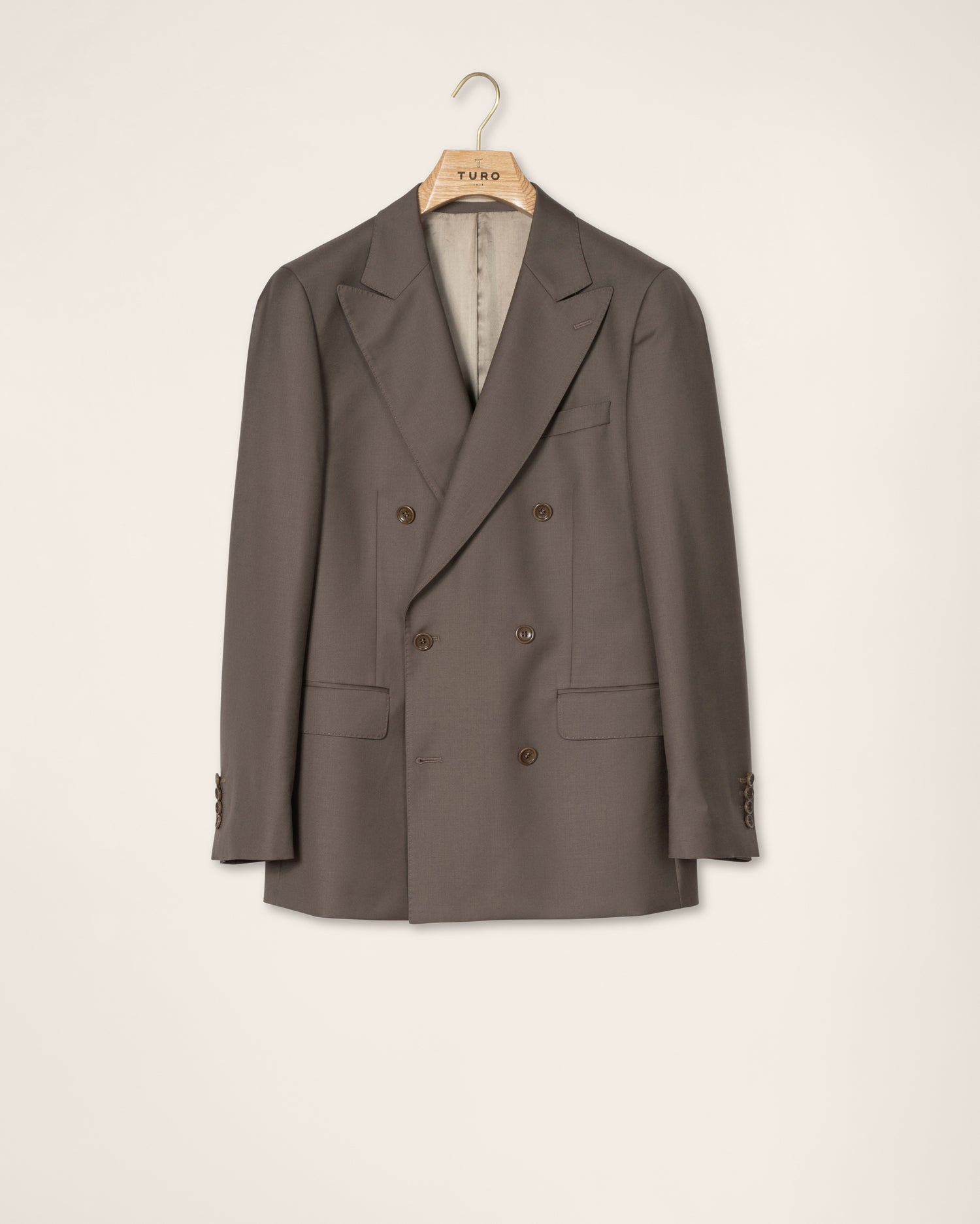 Mocca Brown Suit Jacket