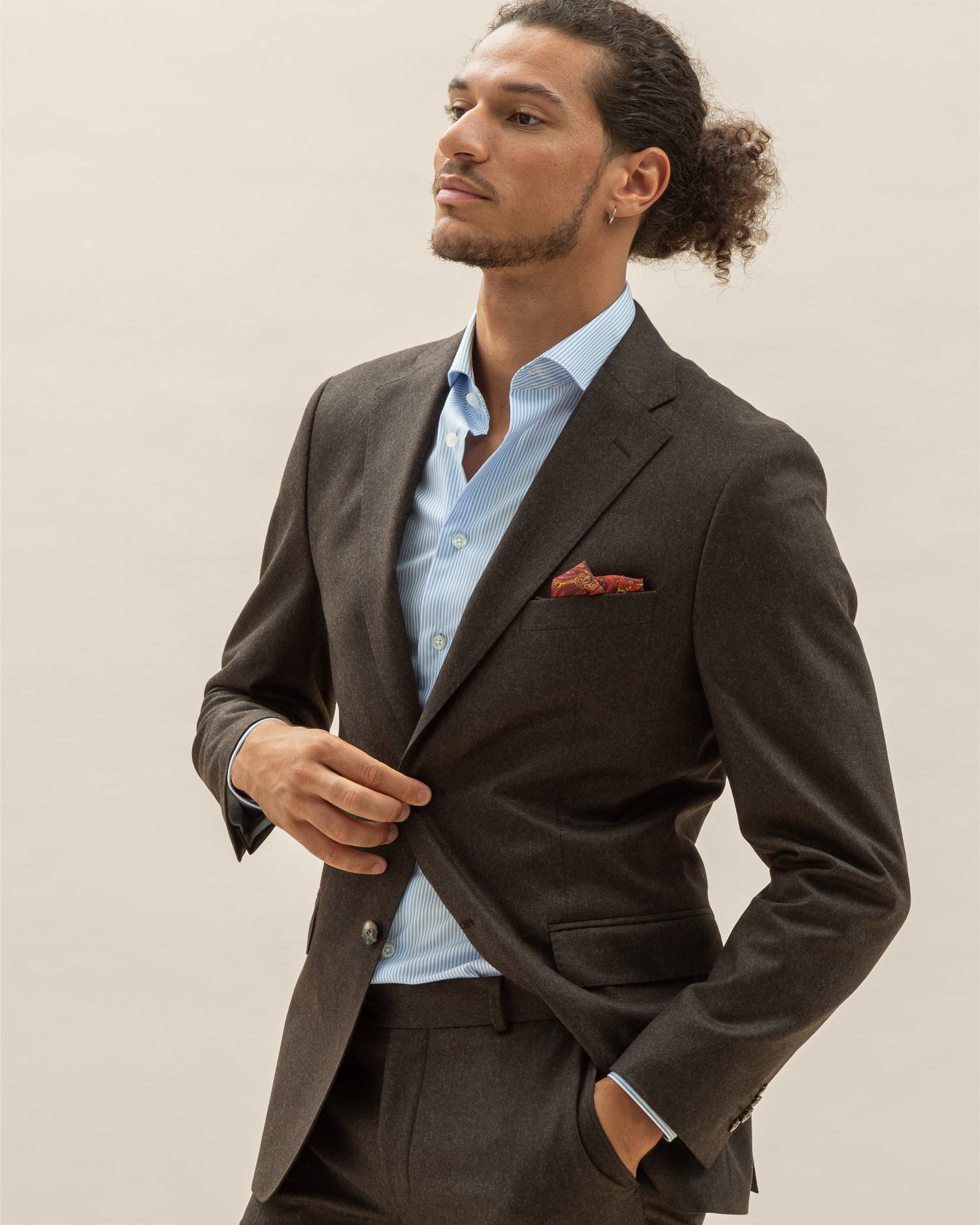 Brown Flannell Suit (8494431863114)