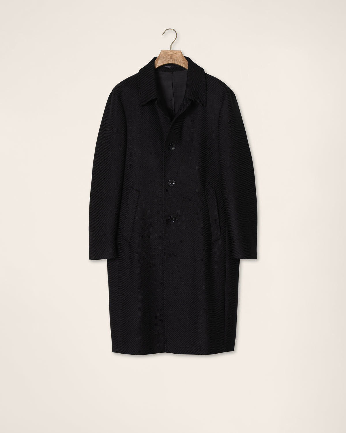 Overcoat in Black