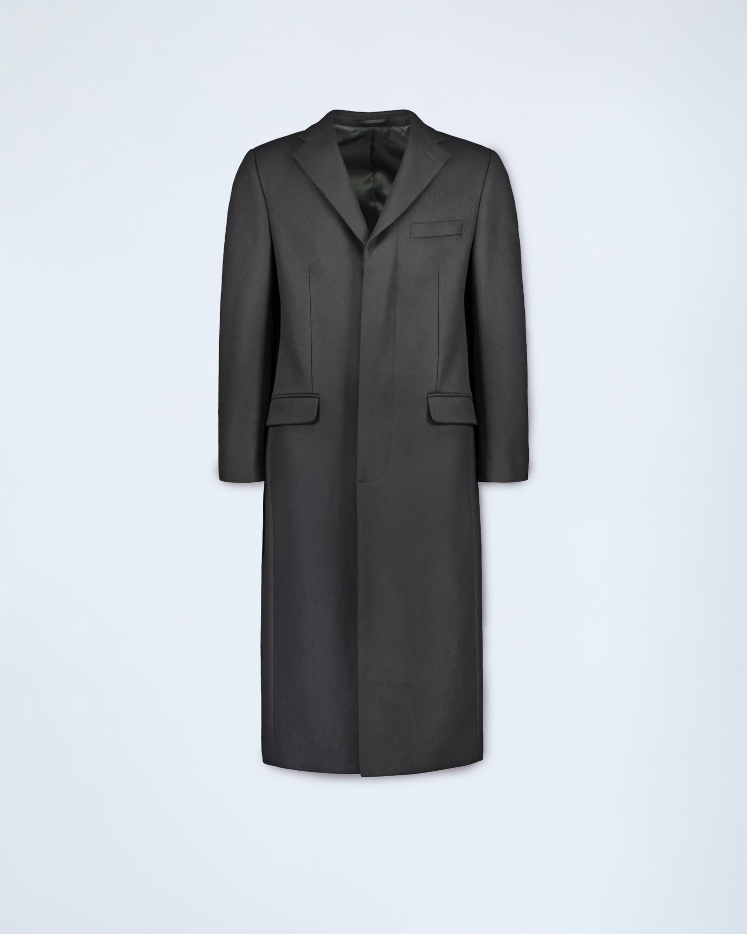 Long Overcoat in Black (9591516102986)