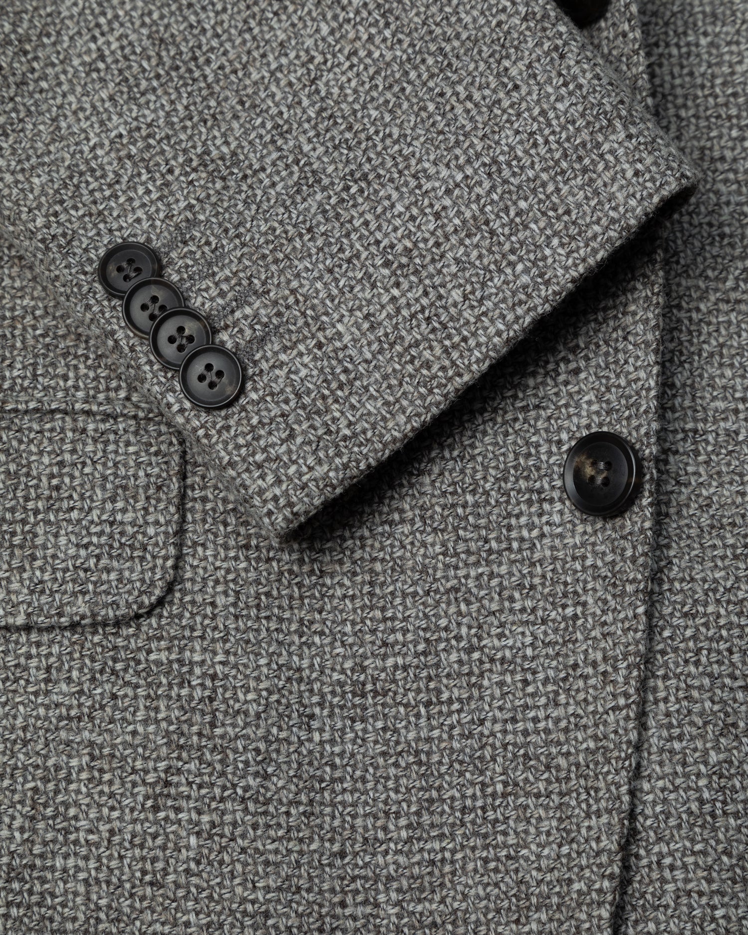 Light Brown Blazer in Bottoli wool-cashmere-cotton (8456837136714)