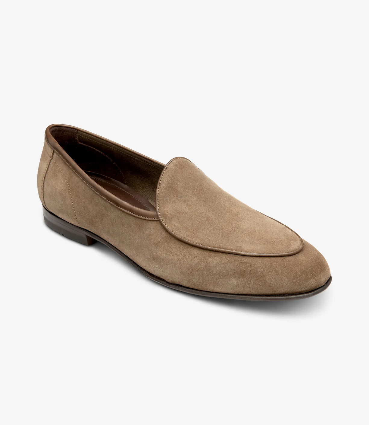 Refined Loafer in Flint Suede