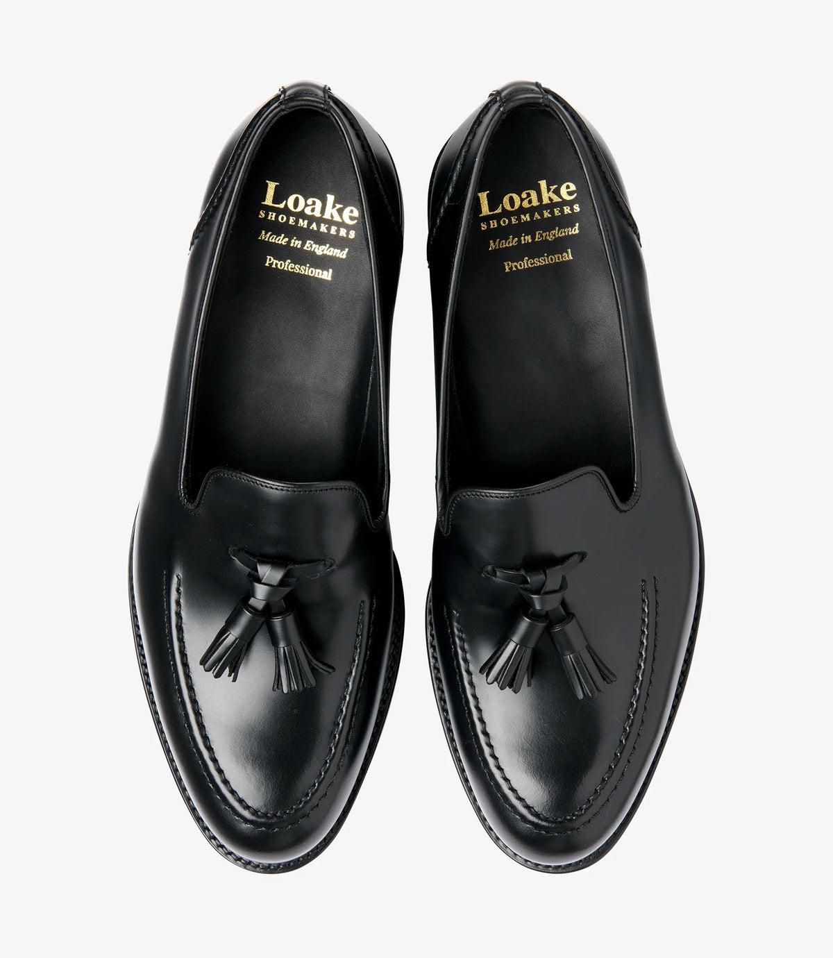 Black Tassel Loafer