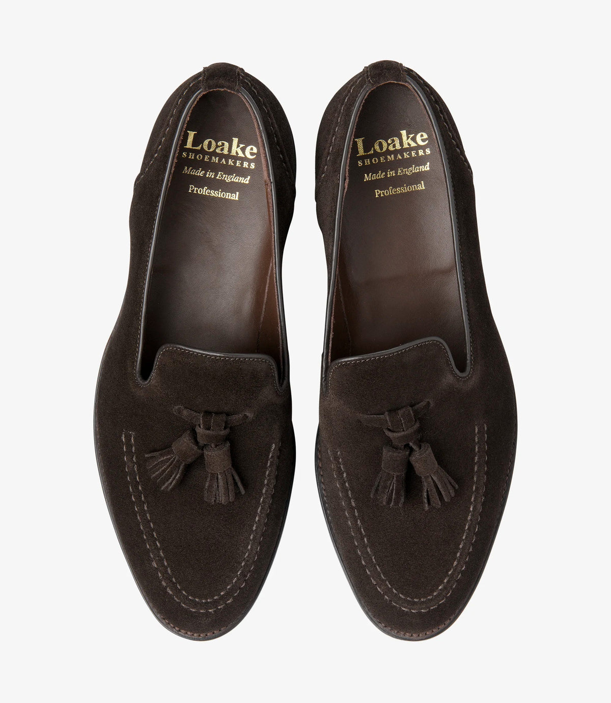Brunel Dark Brown Suede
