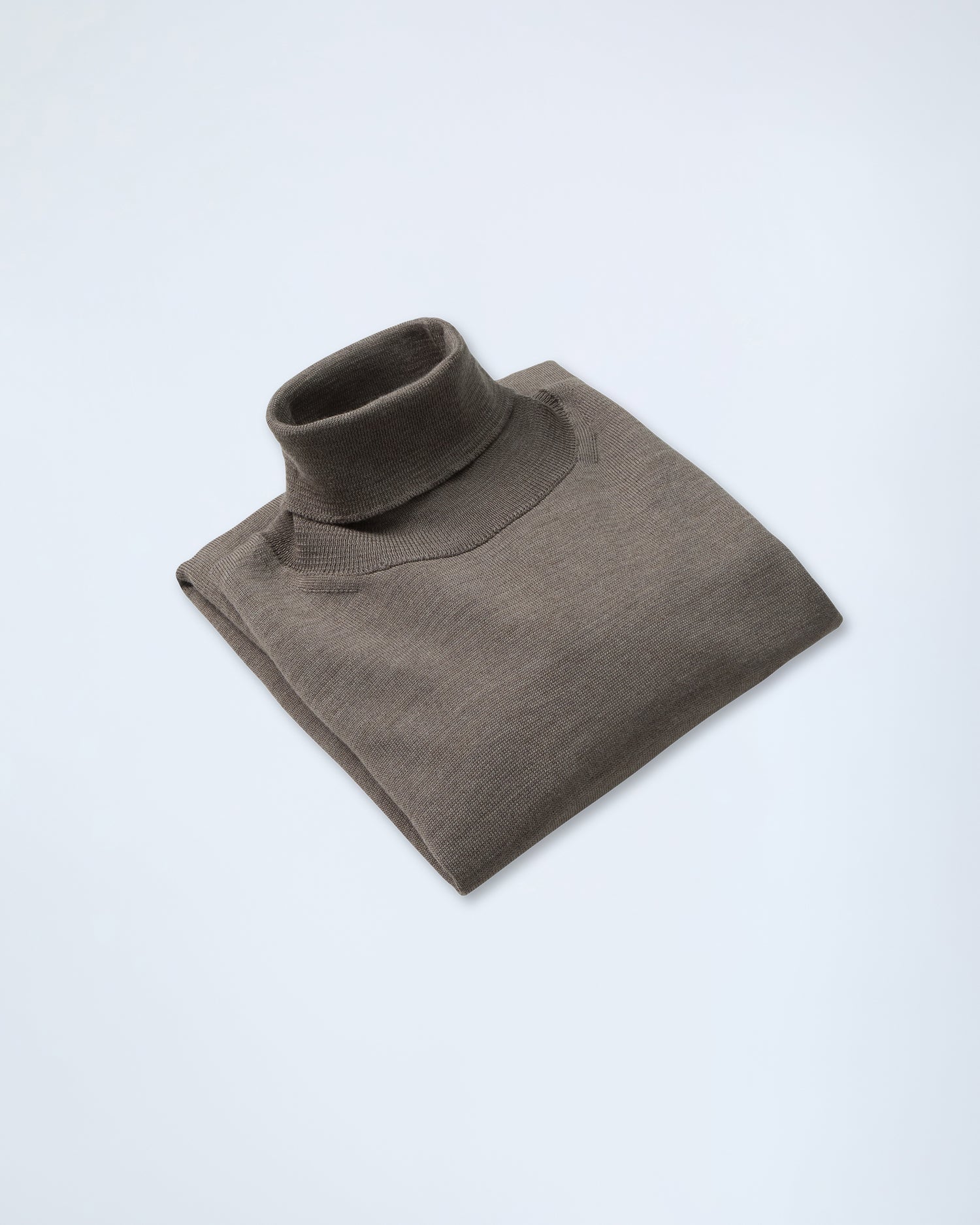 Premium Merino Rollneck in Brown (8454785728842)