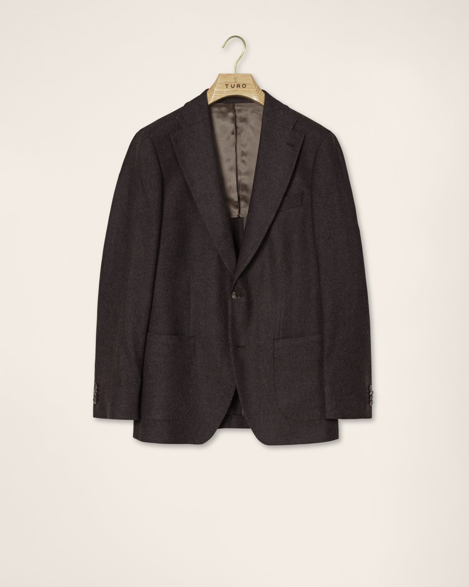 Half-lined Blazer in Brown