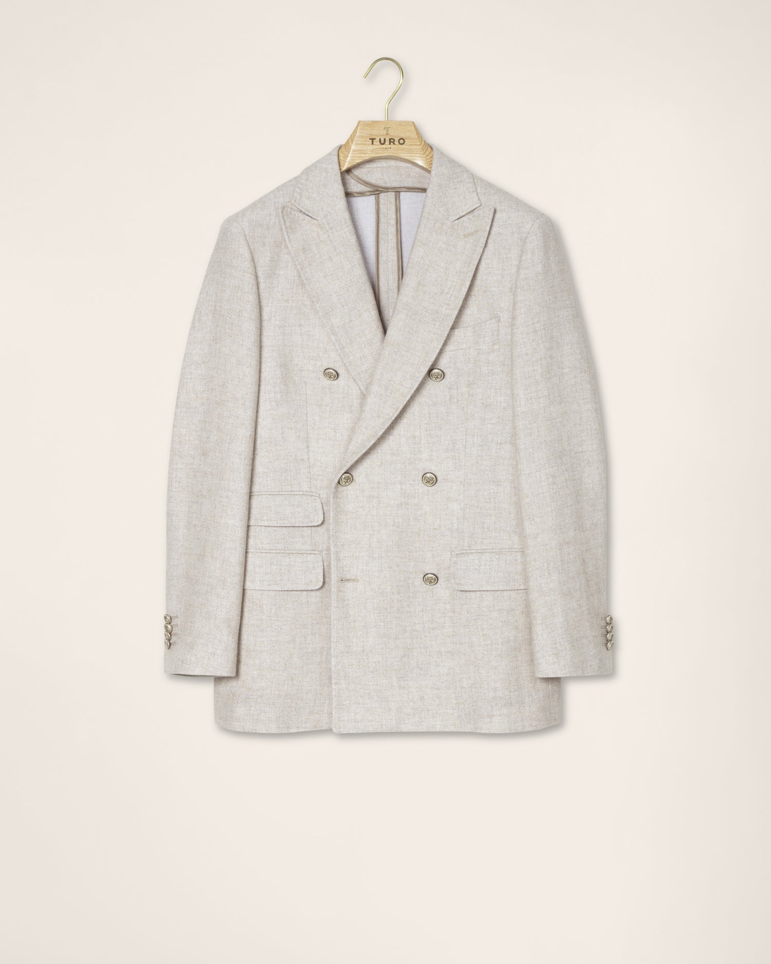 Luxurious Blazer in Light Beige