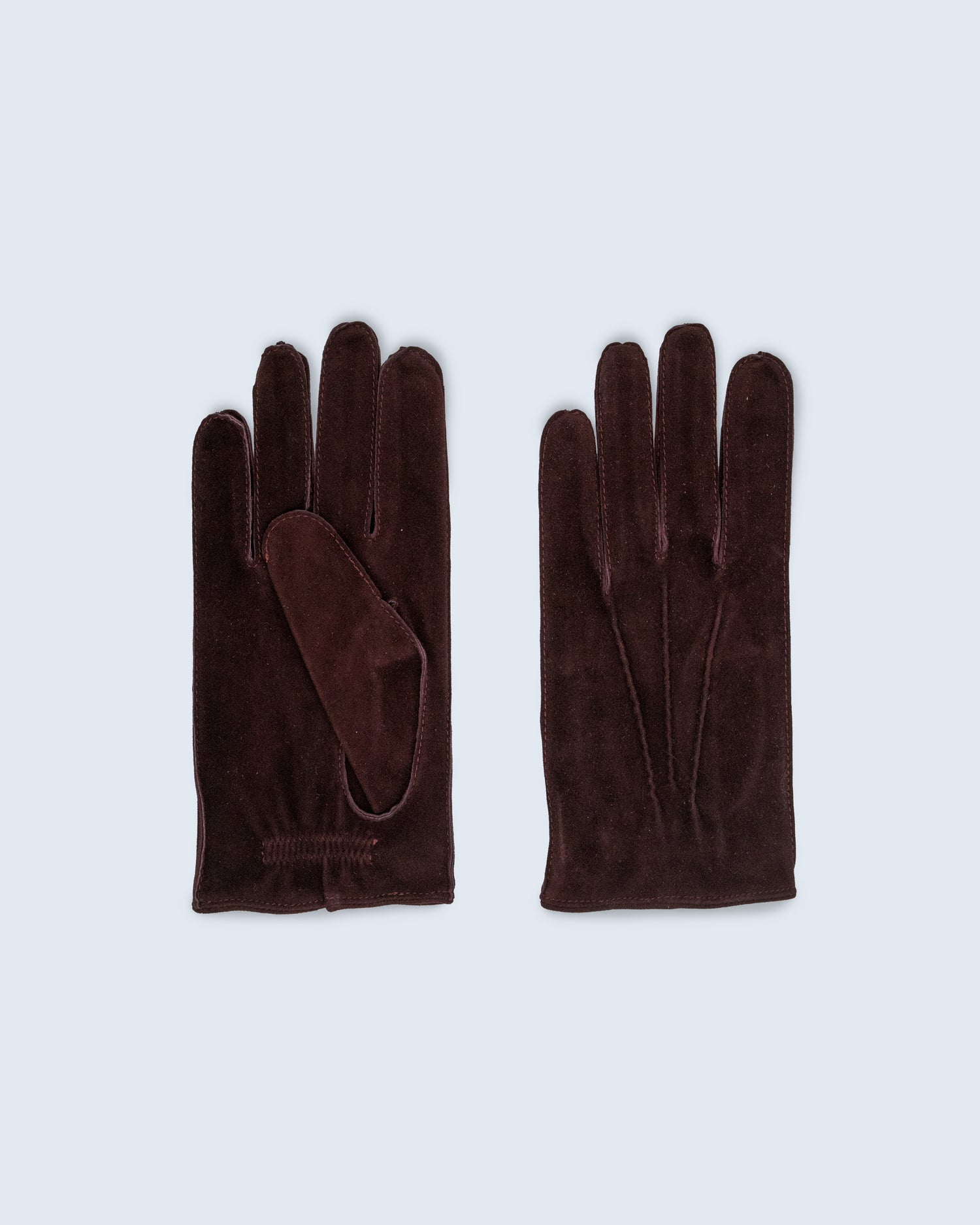 Sauso x Turo Reindeer Suede Gloves in Burgundy (9551713403210)