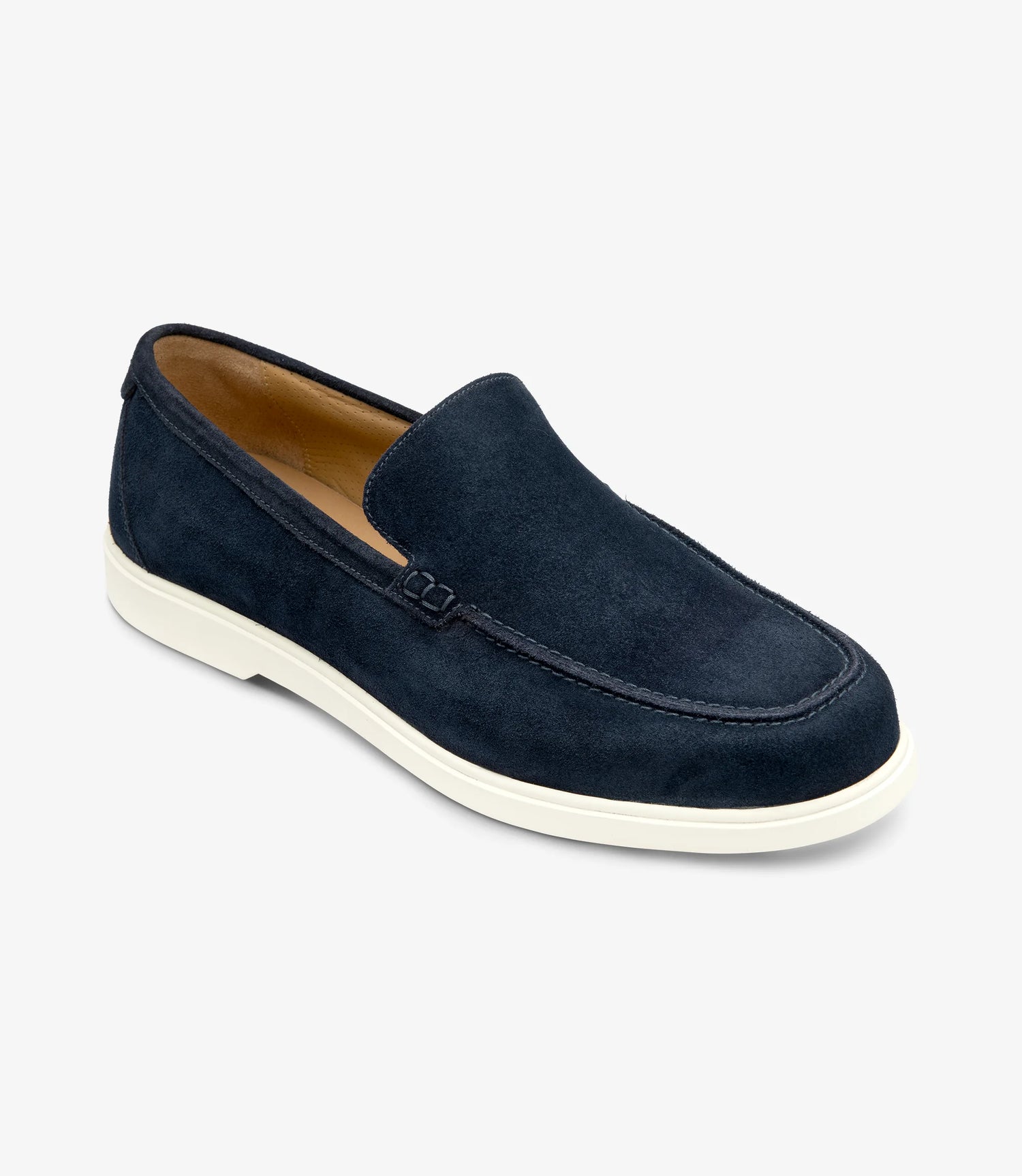 Premium Loafer in Navy Suede