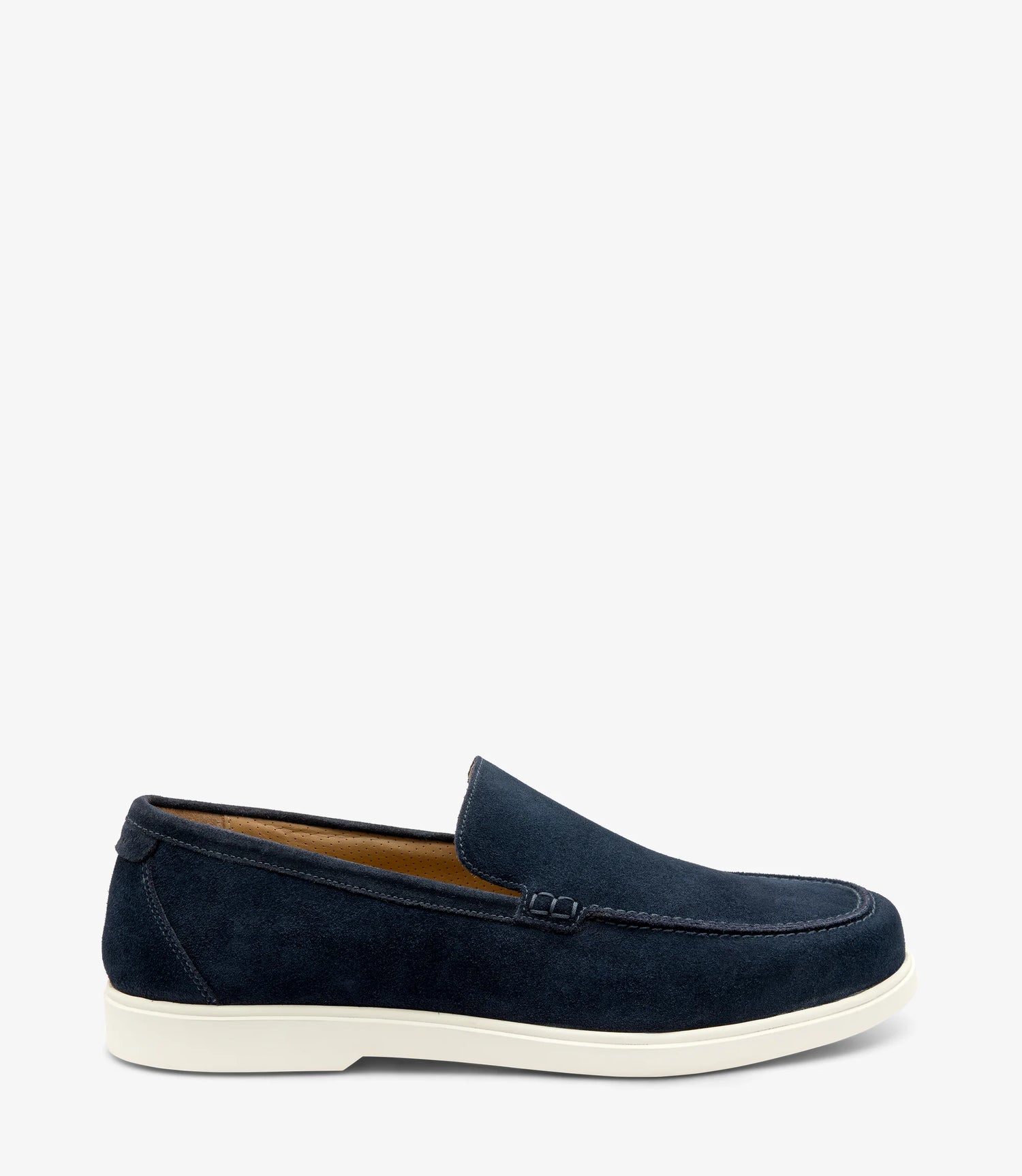 Premium Loafer in Navy Suede