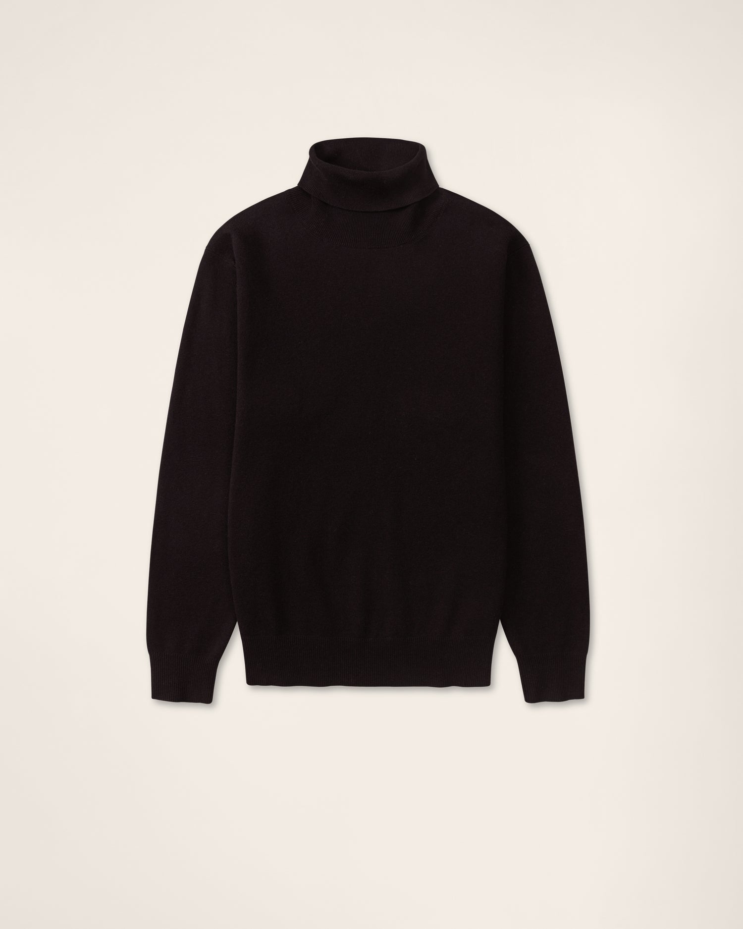Elegant Rollneck in Black