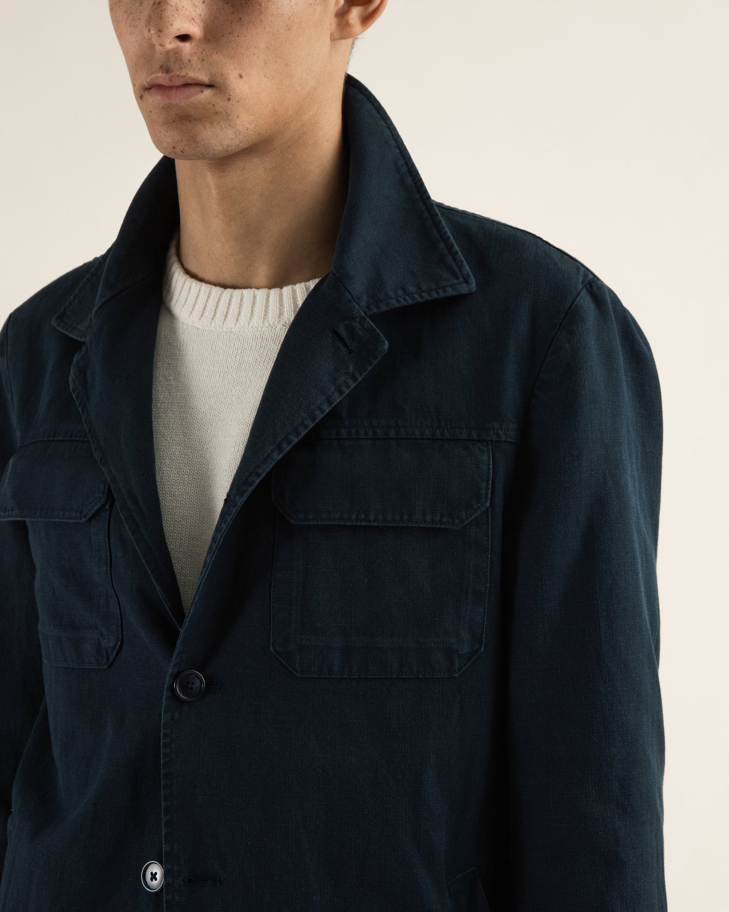 Casual Jacket in Navy