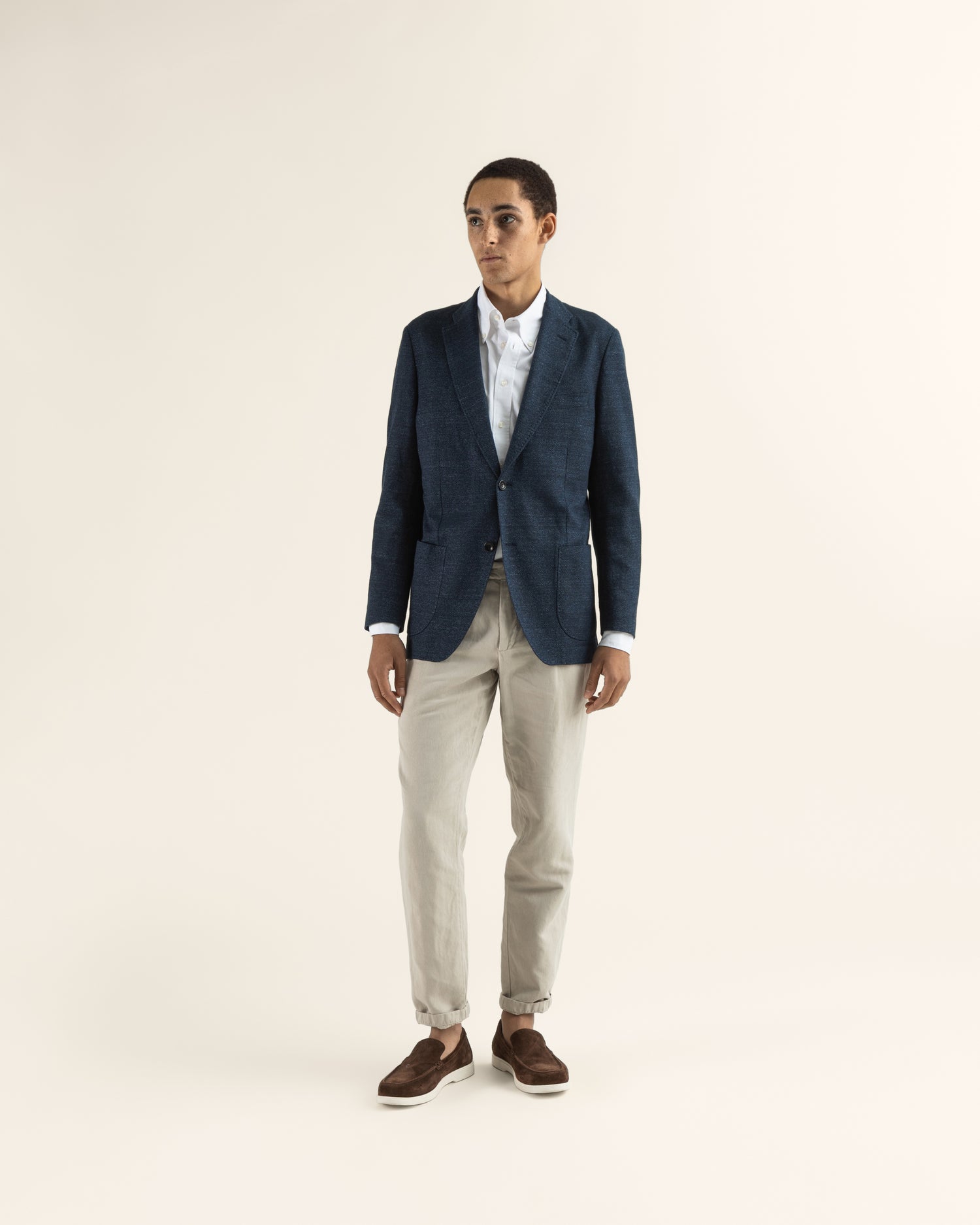 Jersey Blazer in Blue