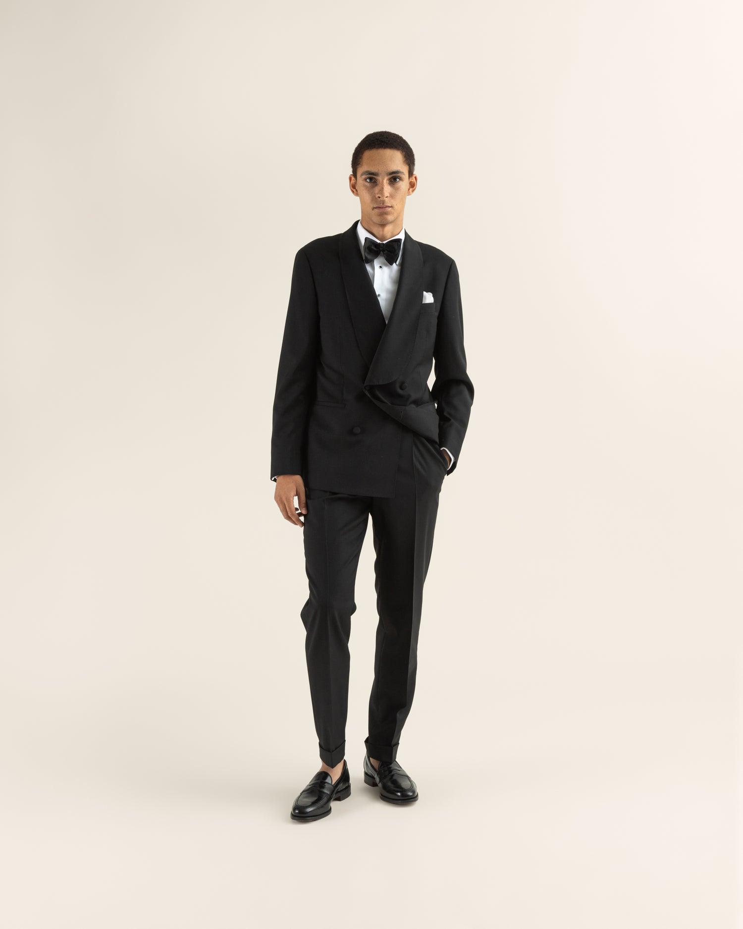 Black Tuxedo in Premium Wool