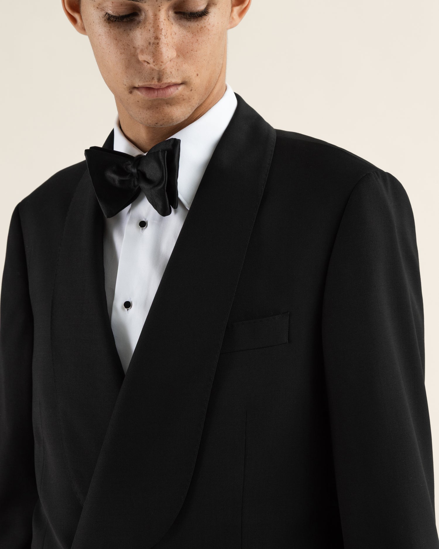 Black Tuxedo in Premium Wool