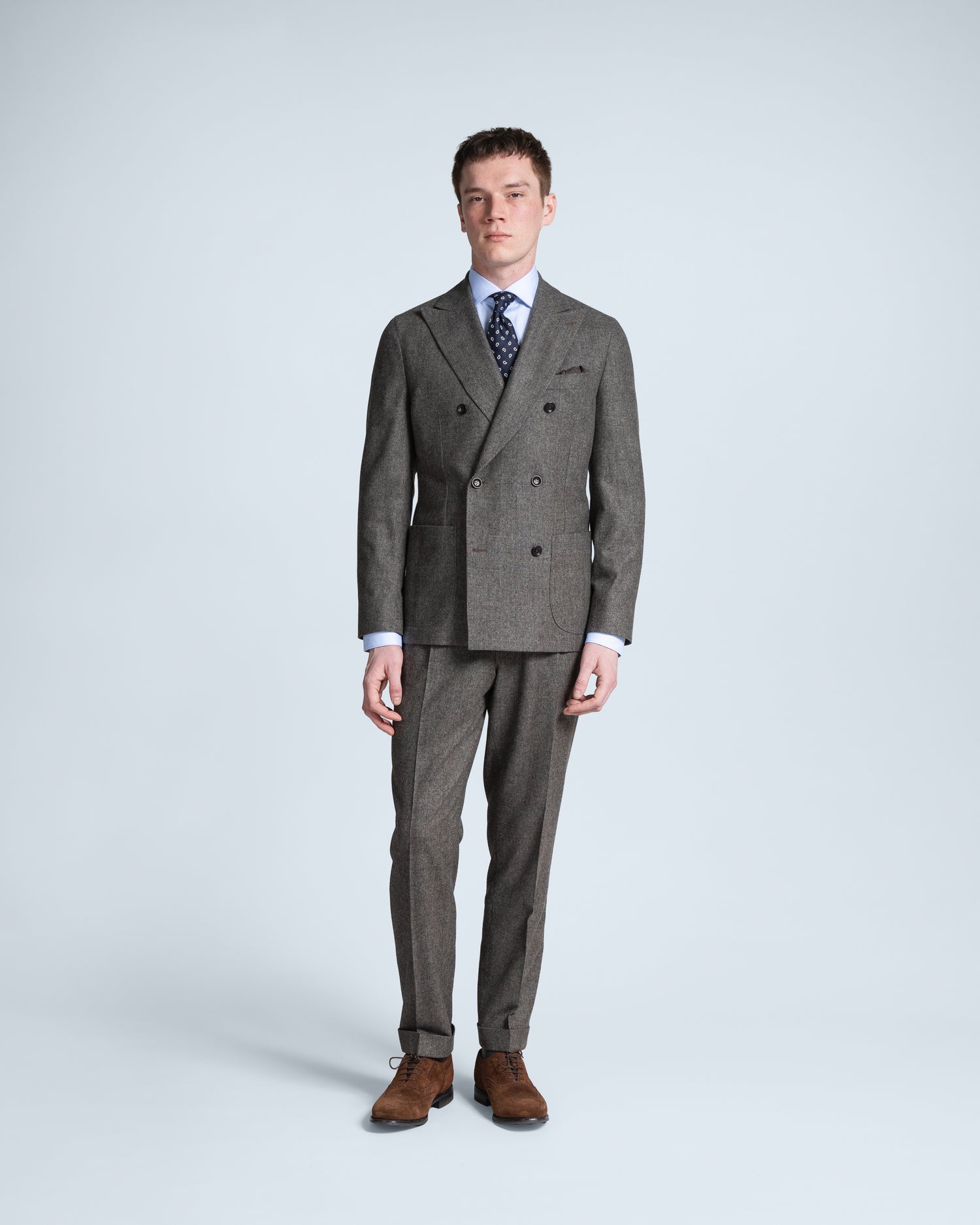 Brown Suit with Check (10259461275978)