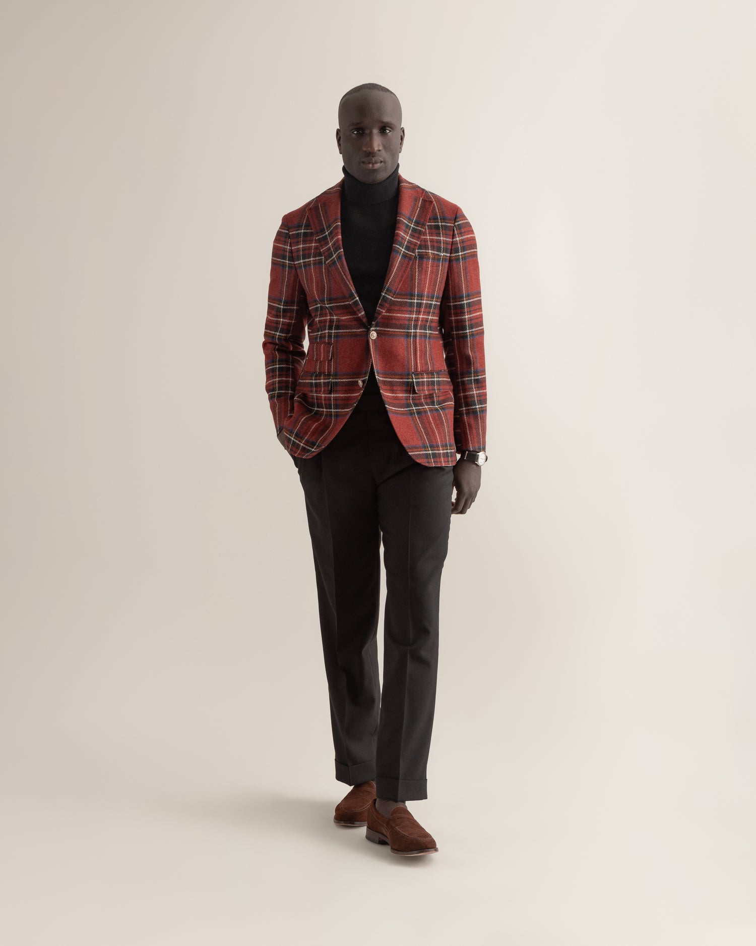 Red Tartan Blazer