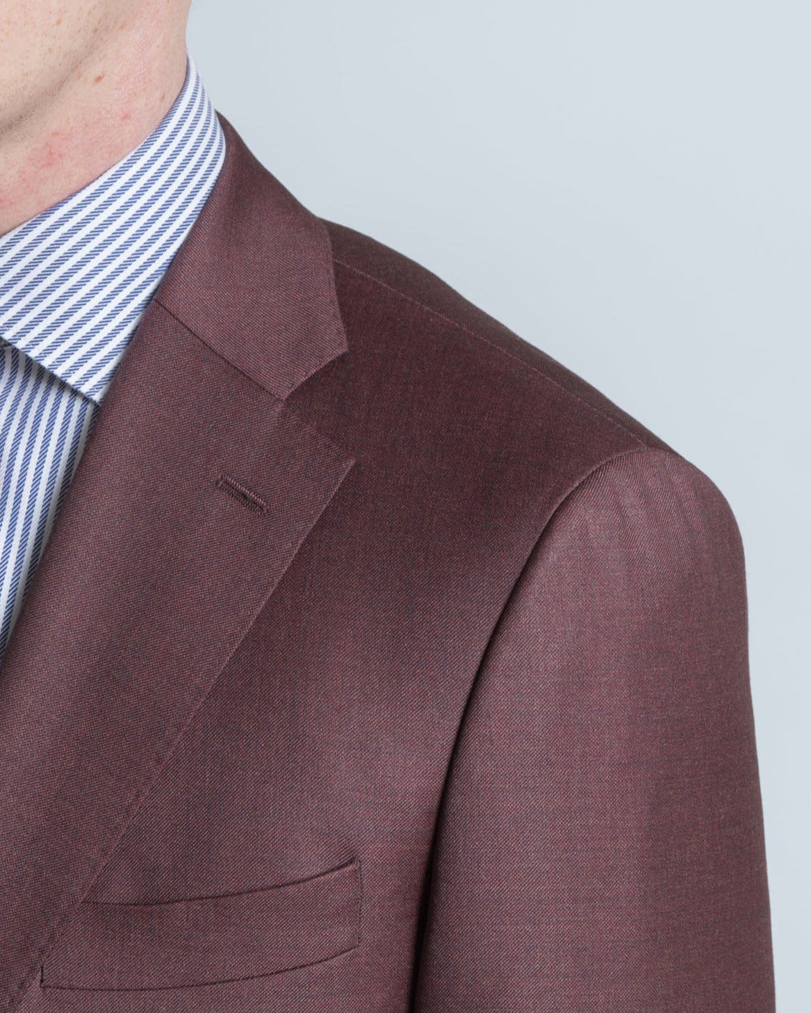 Premium Wool Suit in Bordeaux Red | Slim fit (10265468830026)