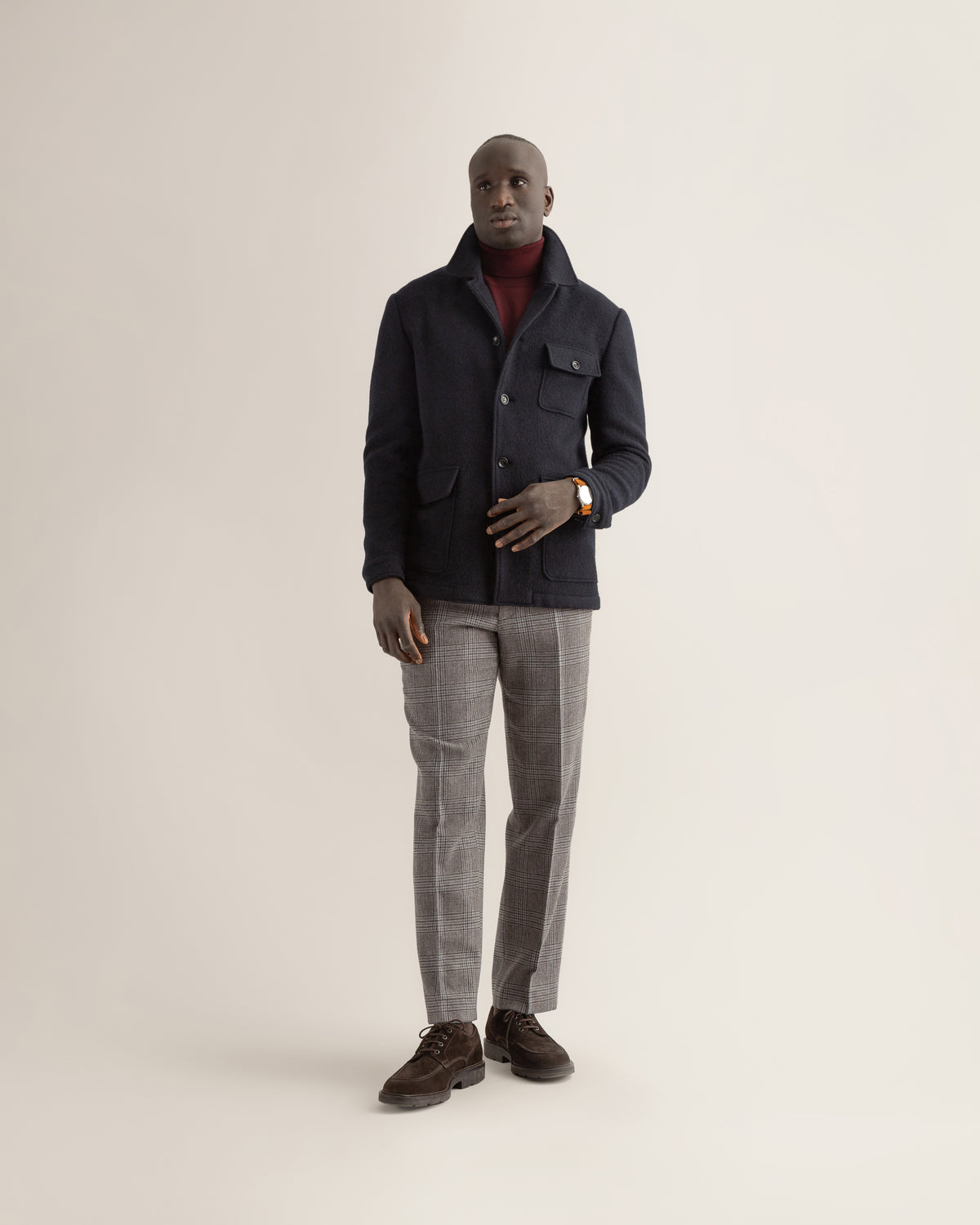 Casual Jacket in Dark Blue