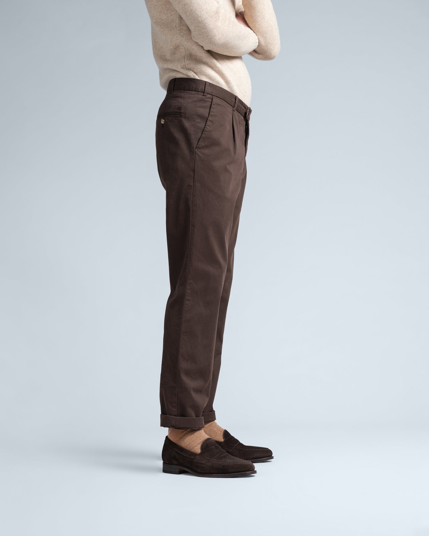 Brown Chino Trousers (10270519001418)