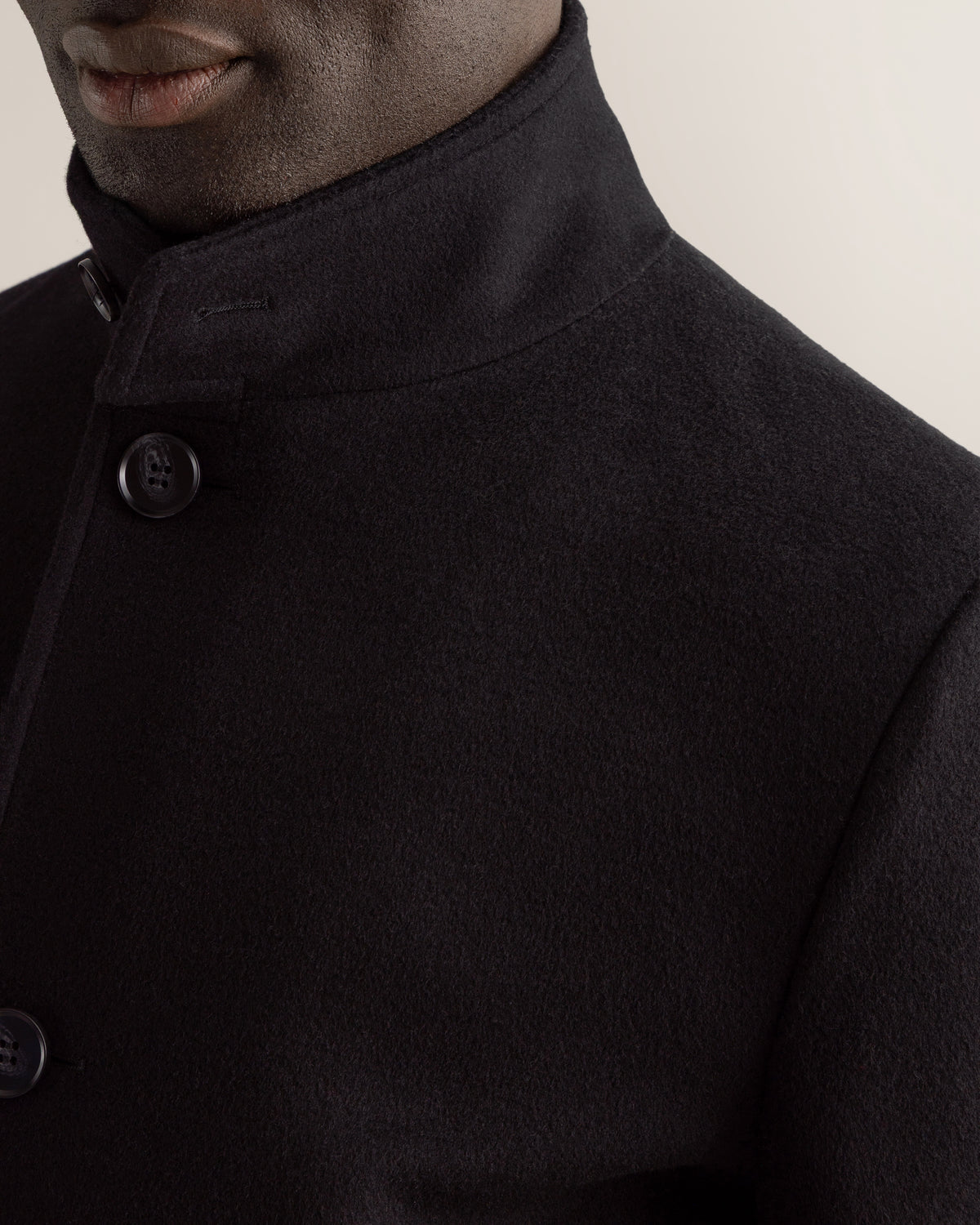 Casual Overcoat with Zipper