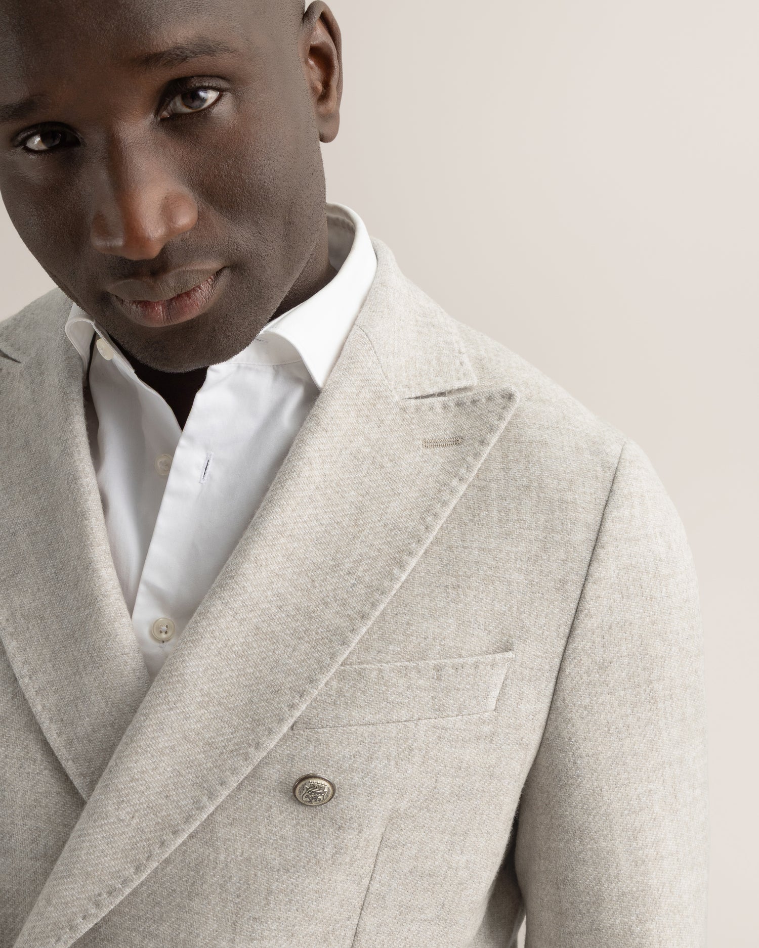 Luxurious Blazer in Light Beige
